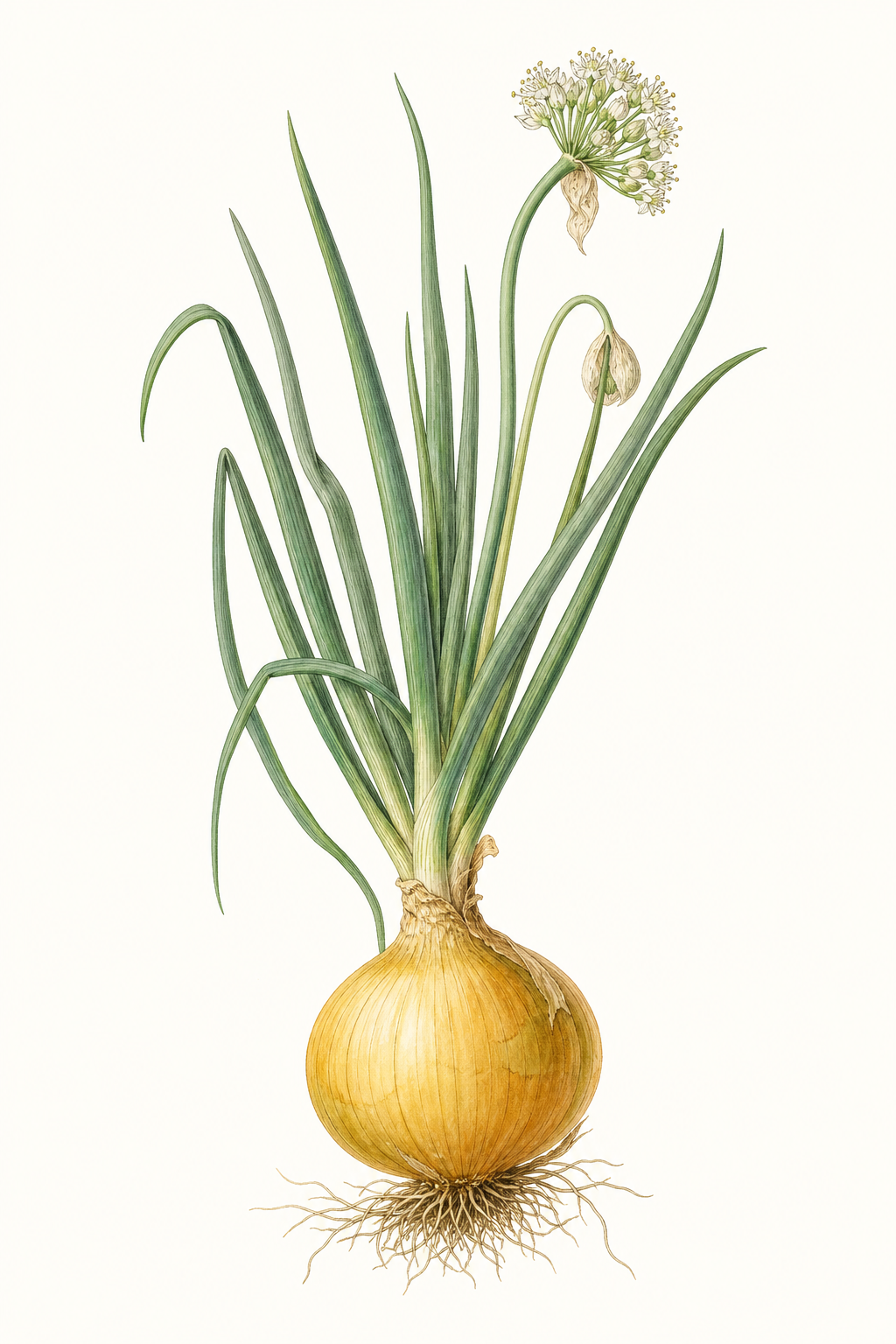 Botanical illustration of Copra