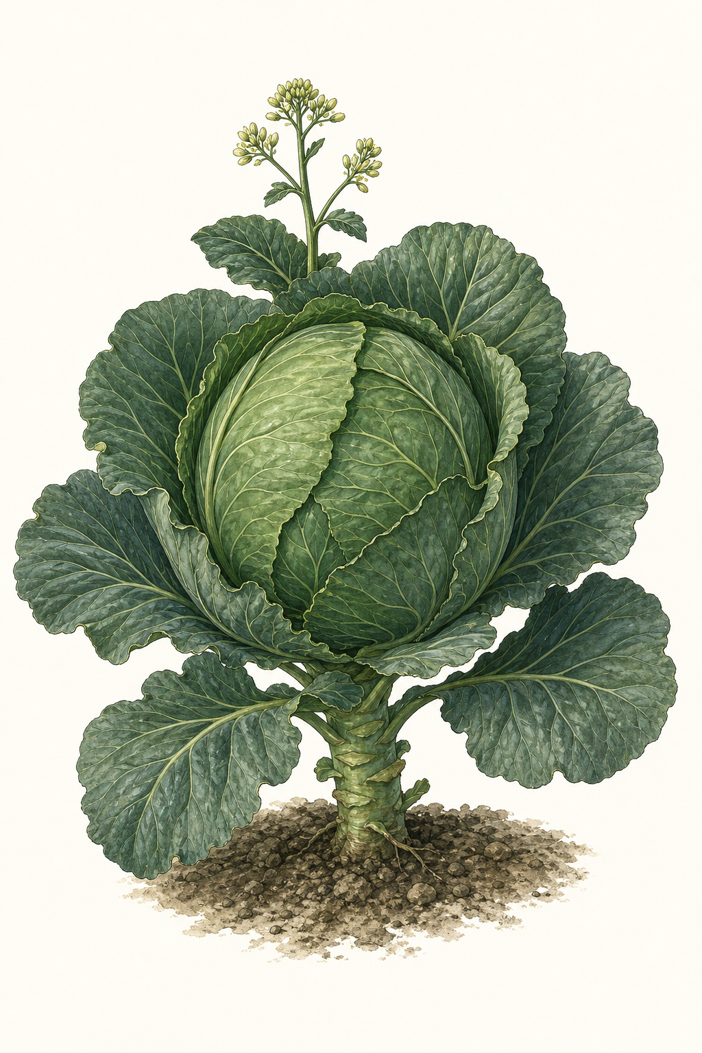 Botanical illustration of Stonehead