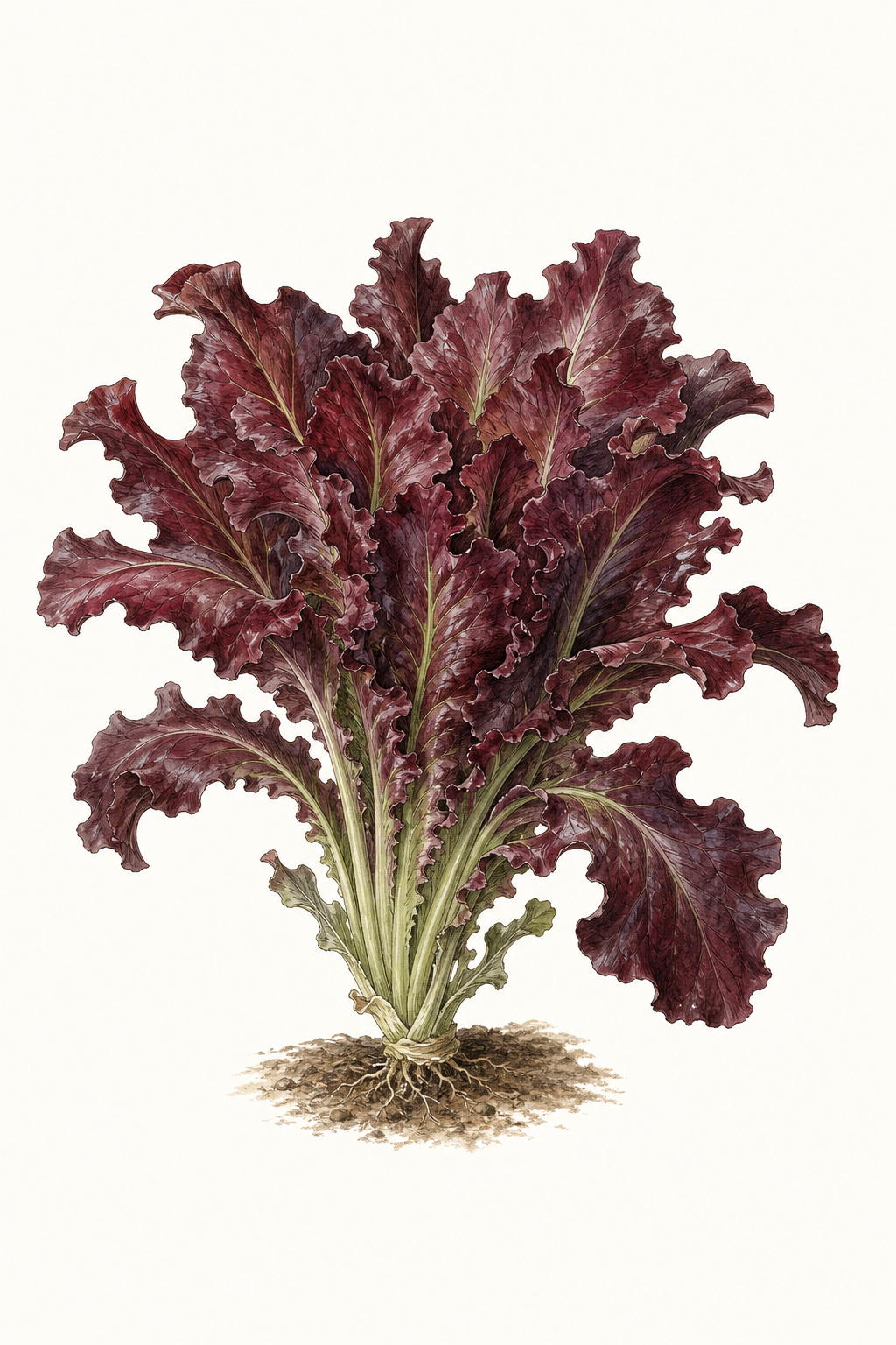 Botanical illustration of Merlot