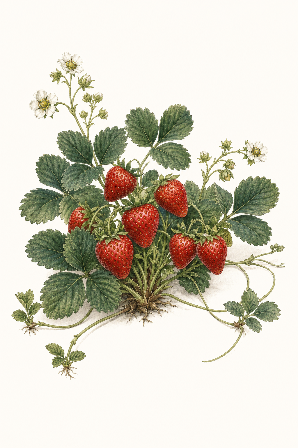 Botanical illustration of Ozark Beauty