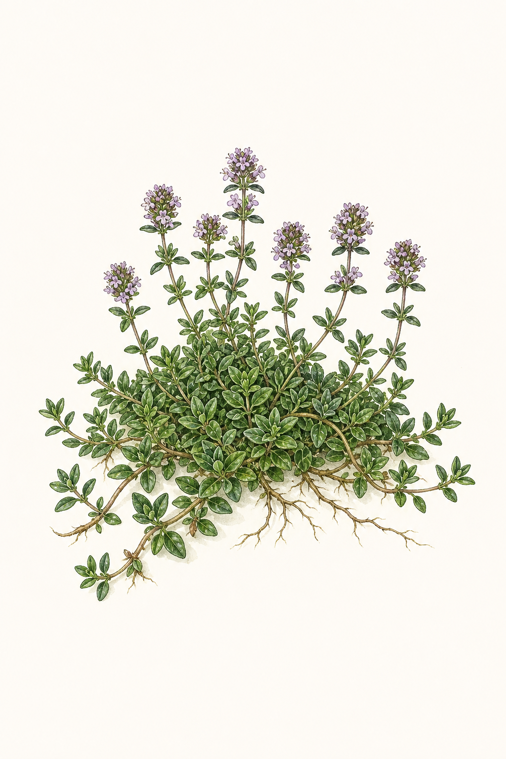 Botanical illustration of Creeping