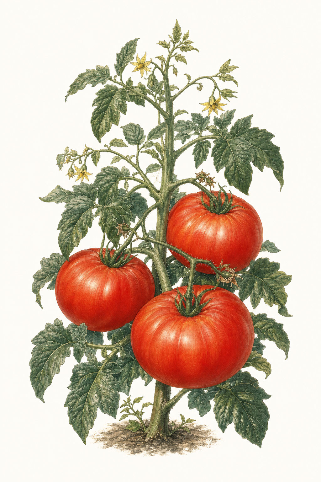 Botanical illustration of Big Boy