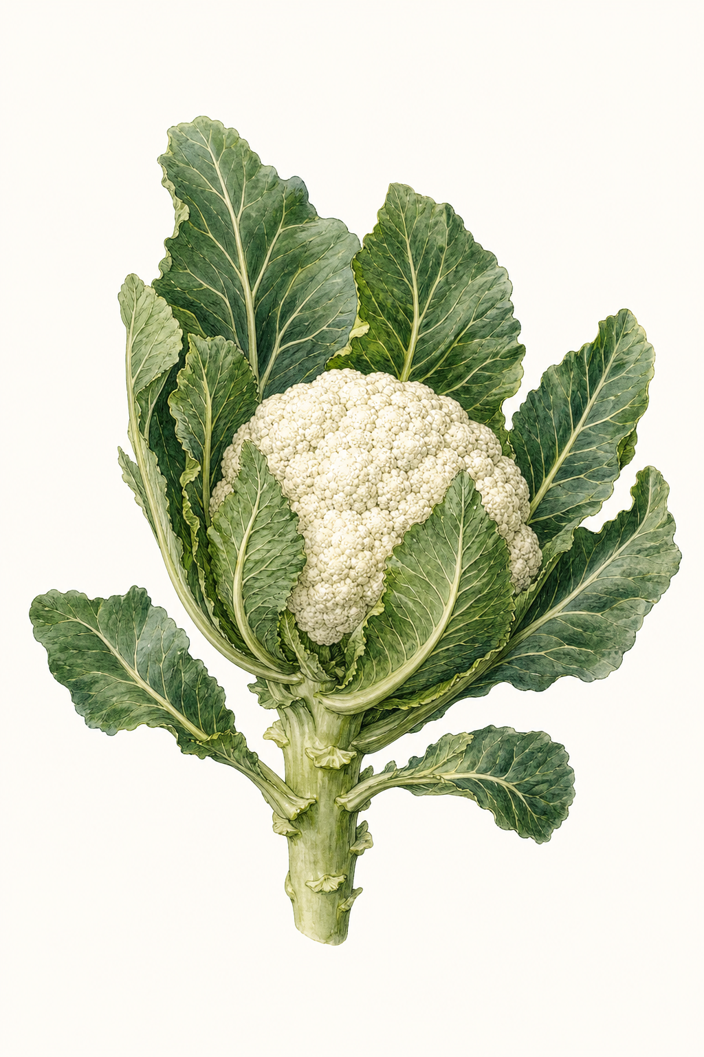 Botanical illustration of Red Bull