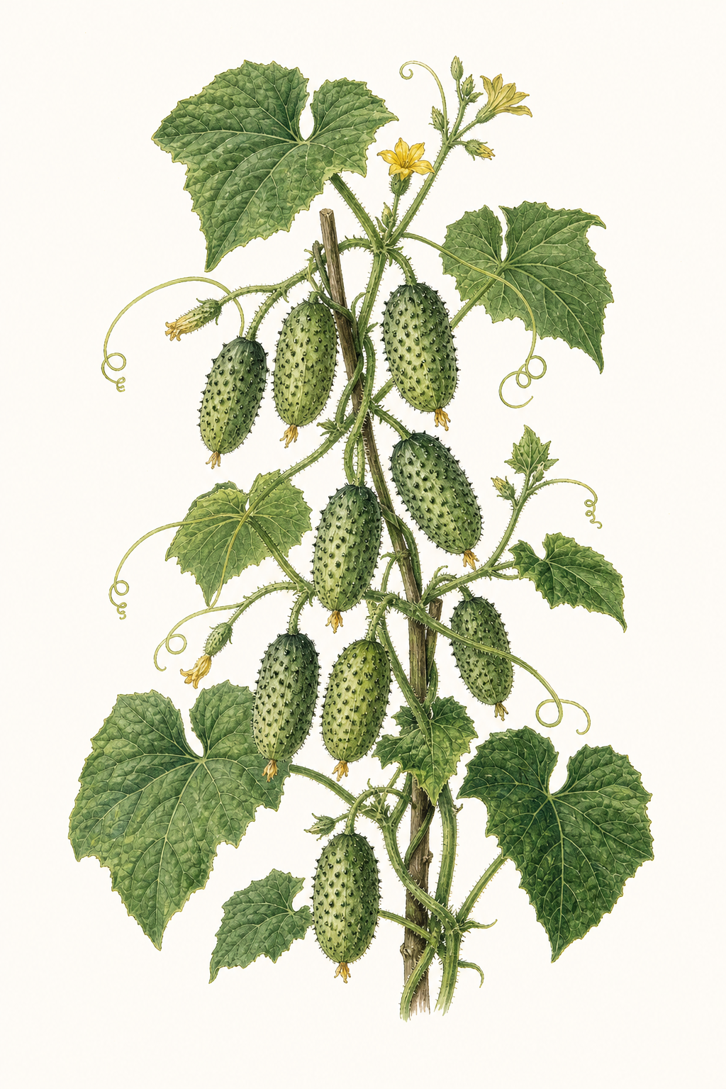 Botanical illustration of Salt and Pepper