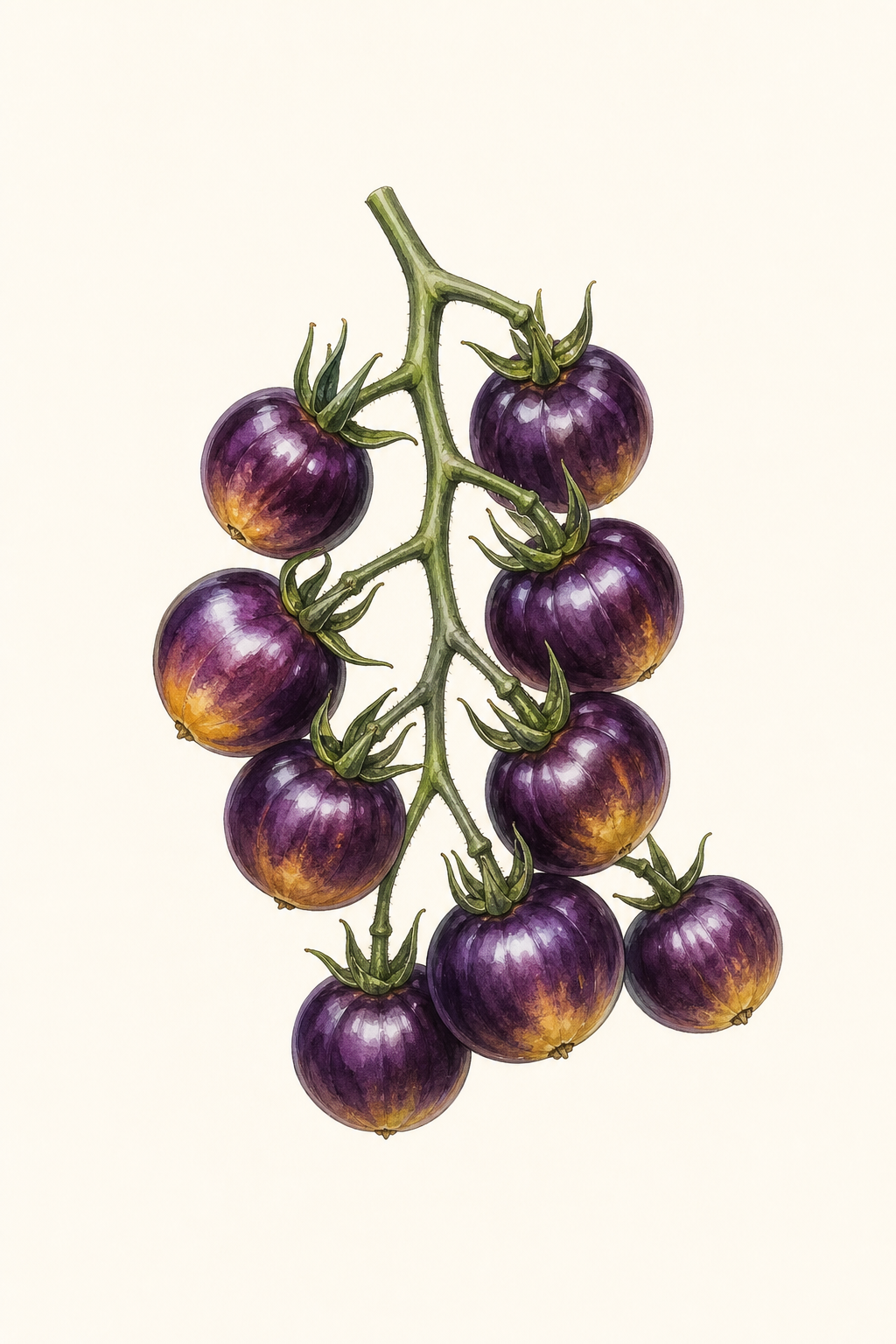 Botanical illustration of Amethyst Jewel