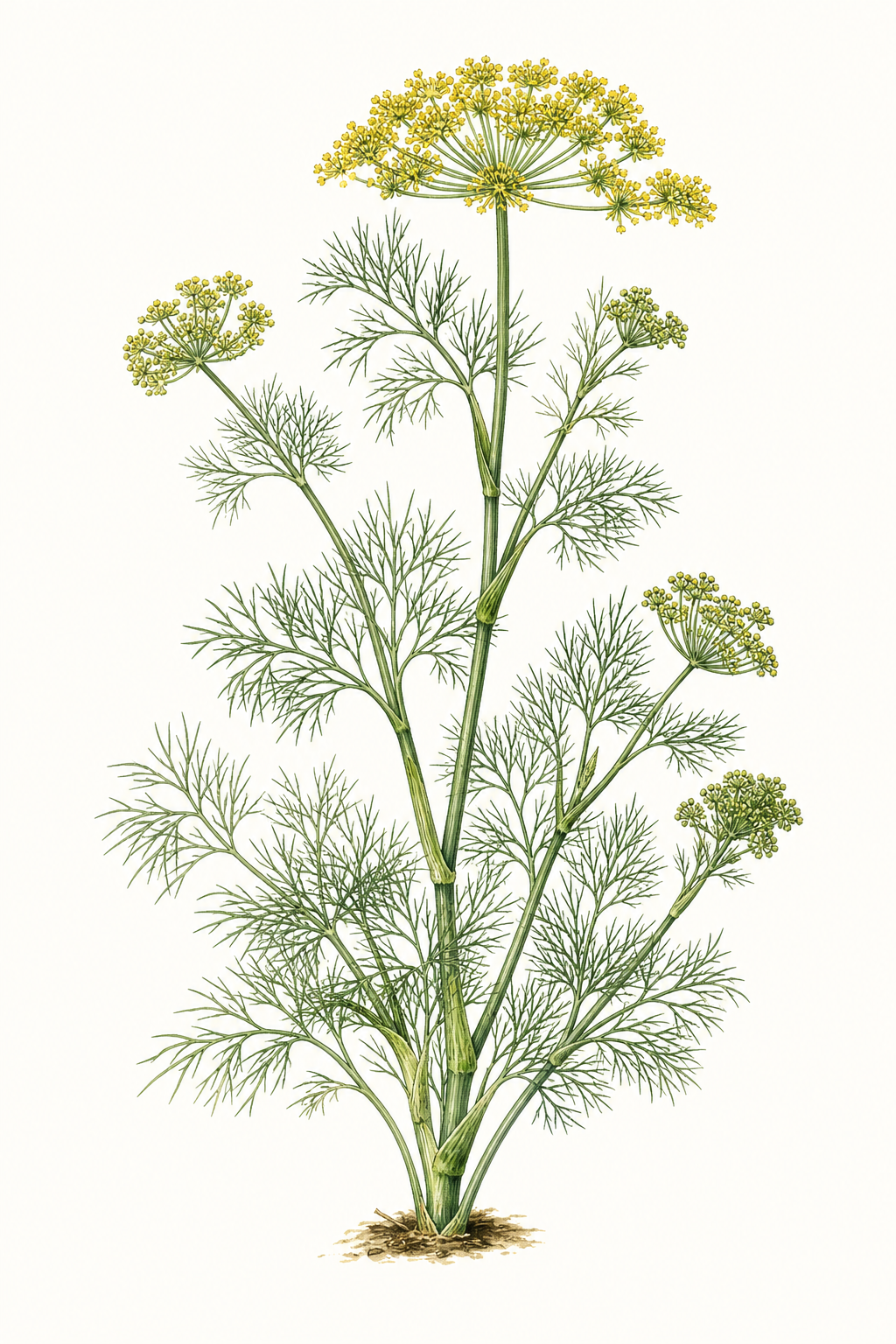 Botanical illustration of Dukat