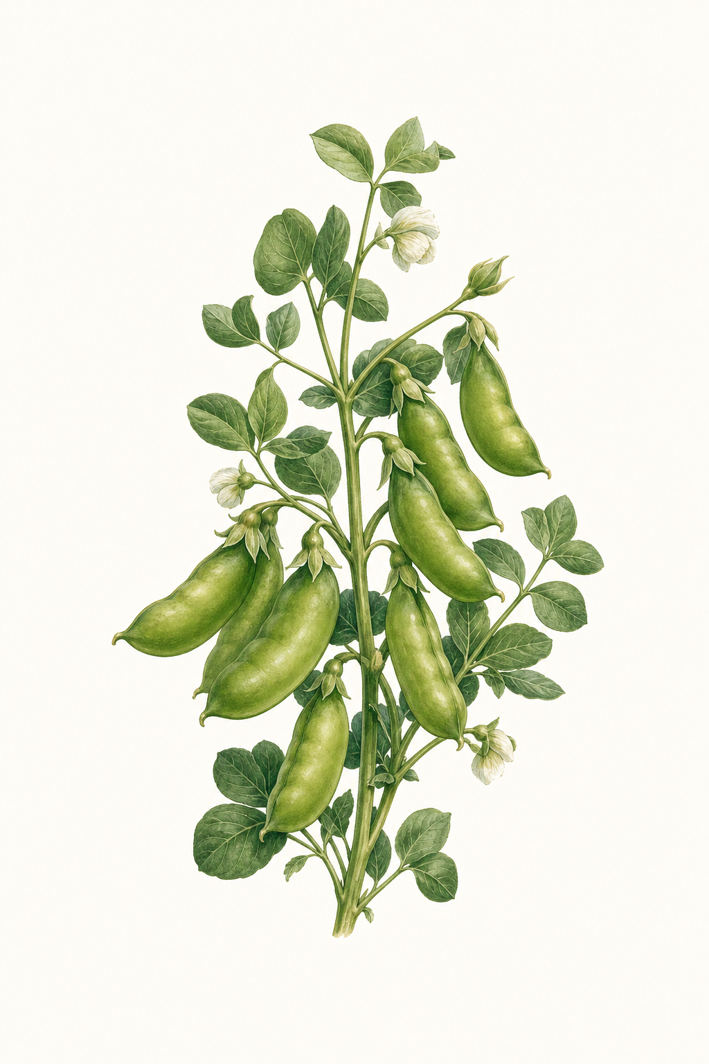 Botanical illustration of Baby Fordhook