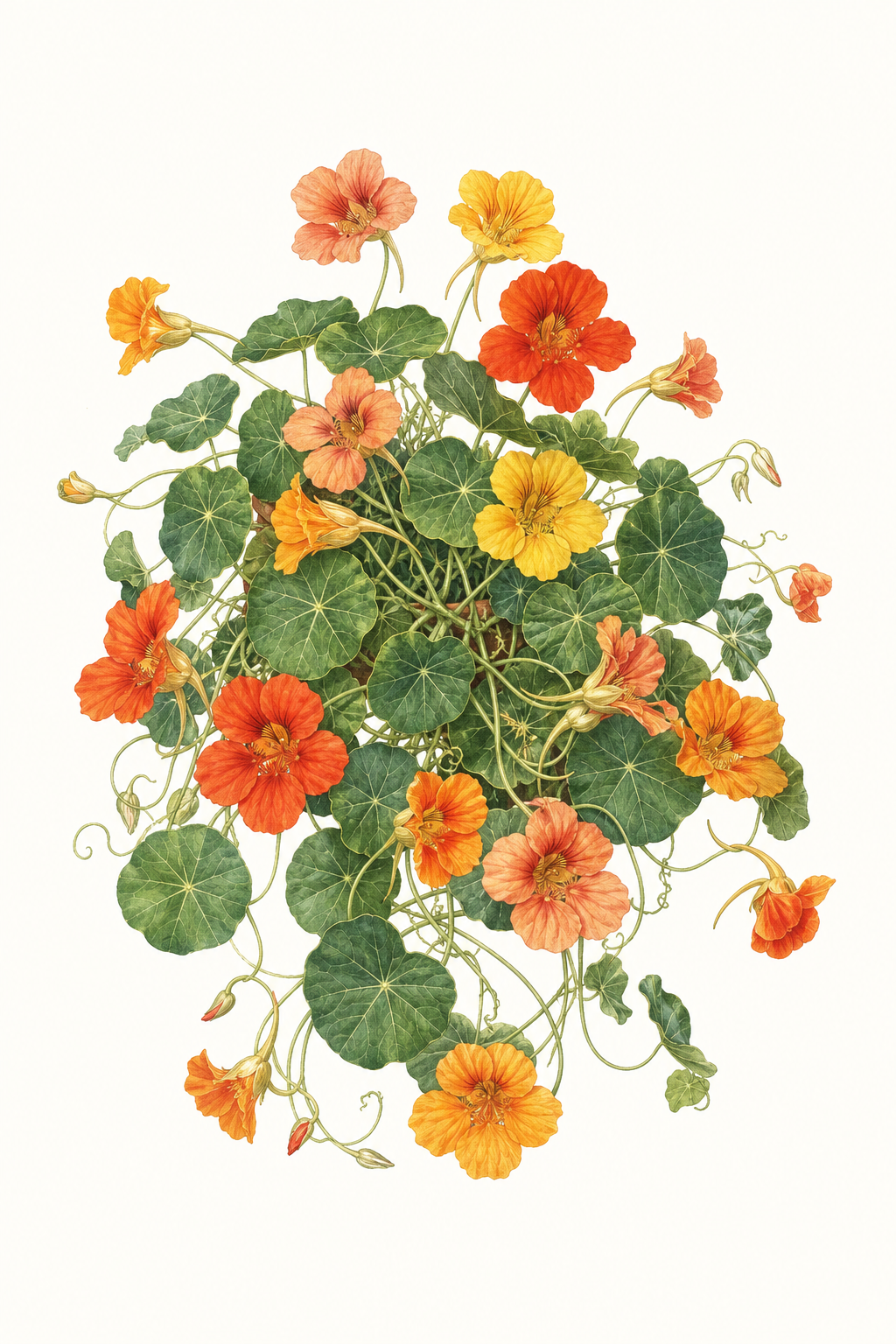 Botanical illustration of Alaska Mix