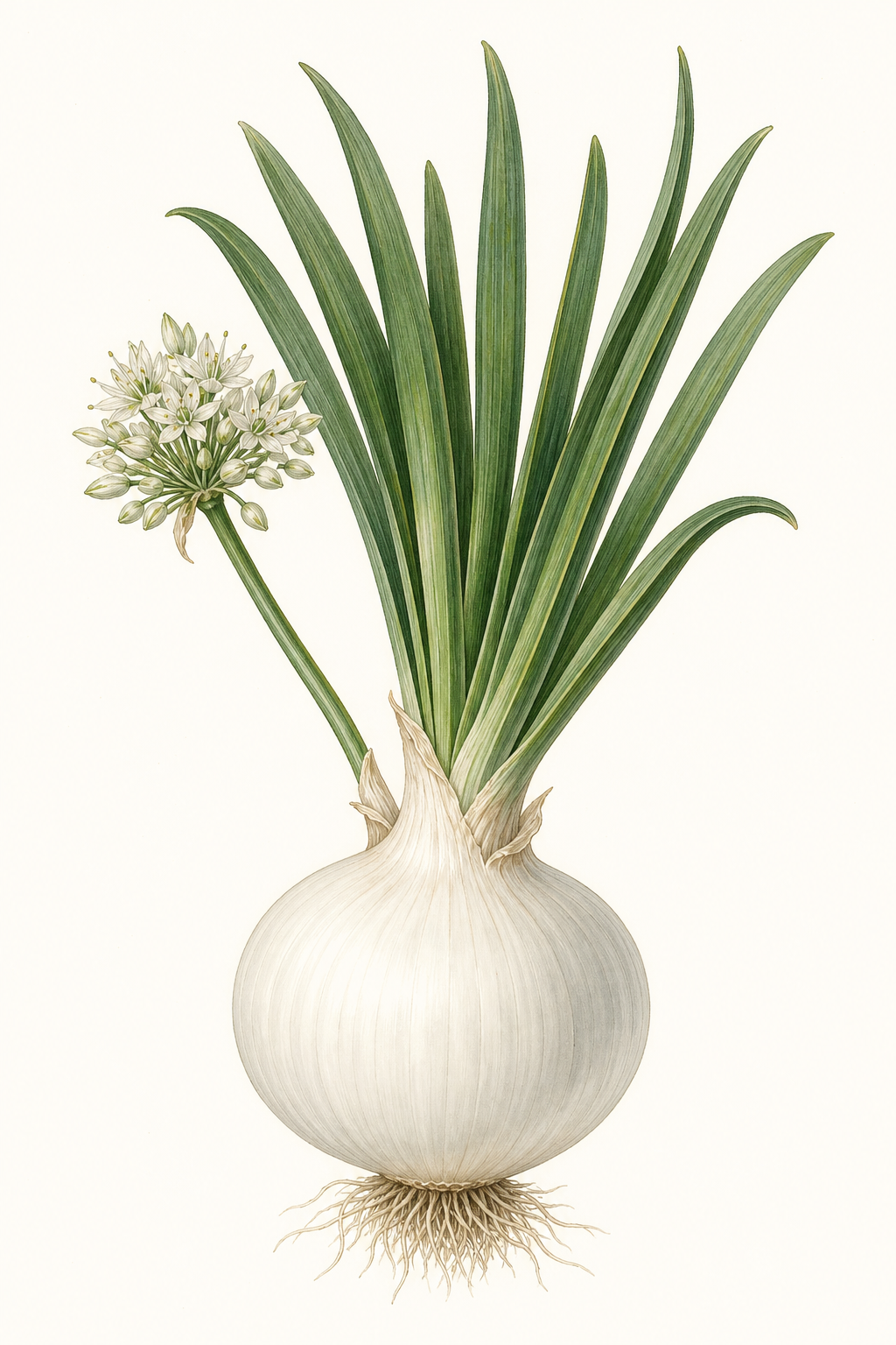 Botanical illustration of Sierra Blanca