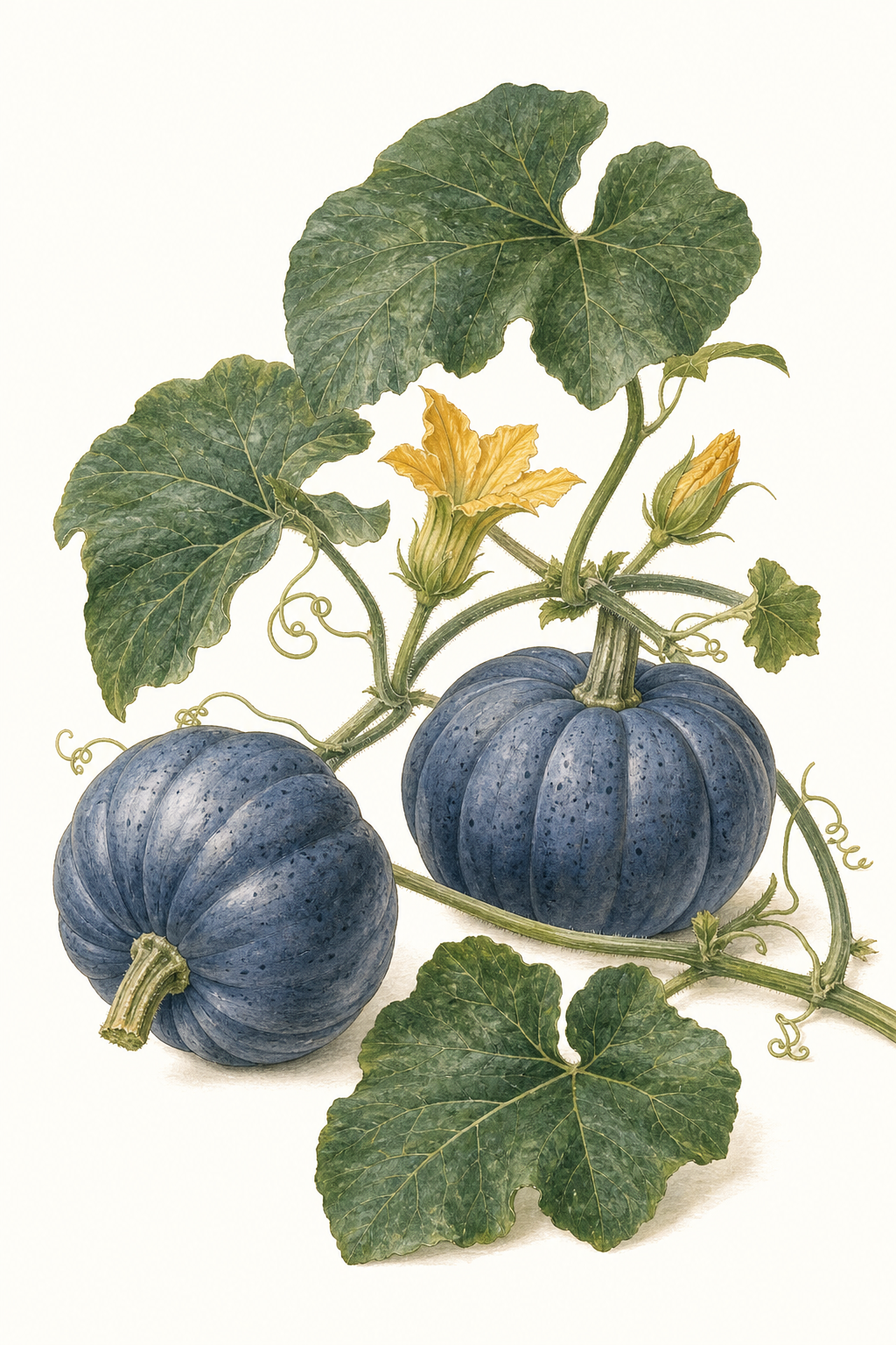 Botanical illustration of Blue Ballet