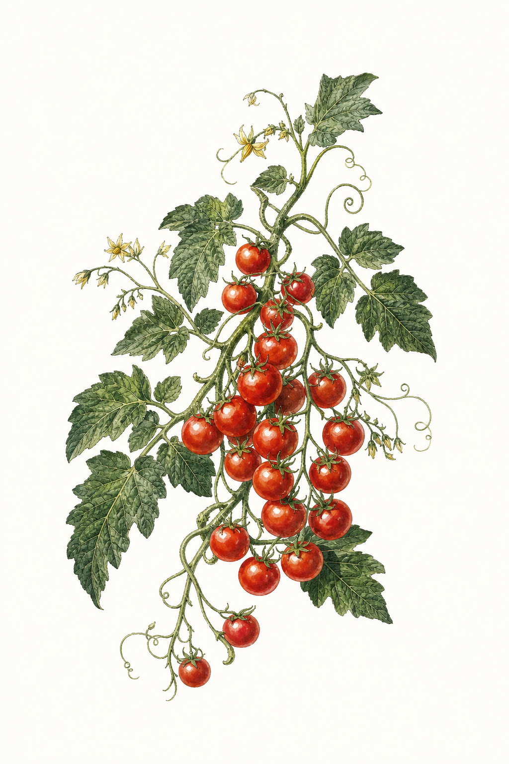 Botanical illustration of Dancing With Smurfs