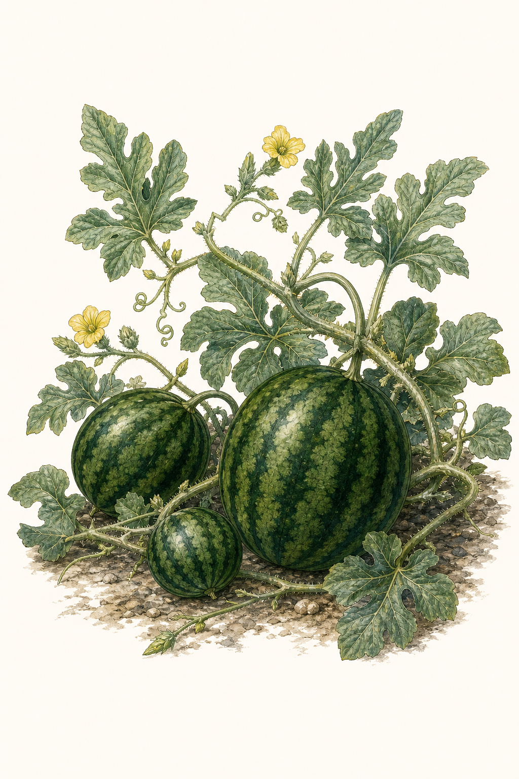 Botanical illustration of Bozeman