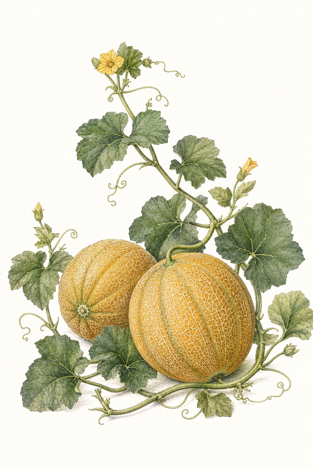 Botanical illustration of Arancino