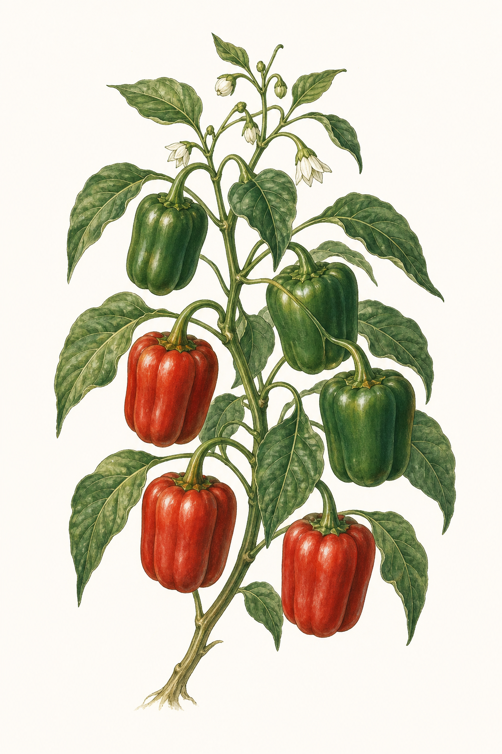 Botanical illustration of Yolo Wonder