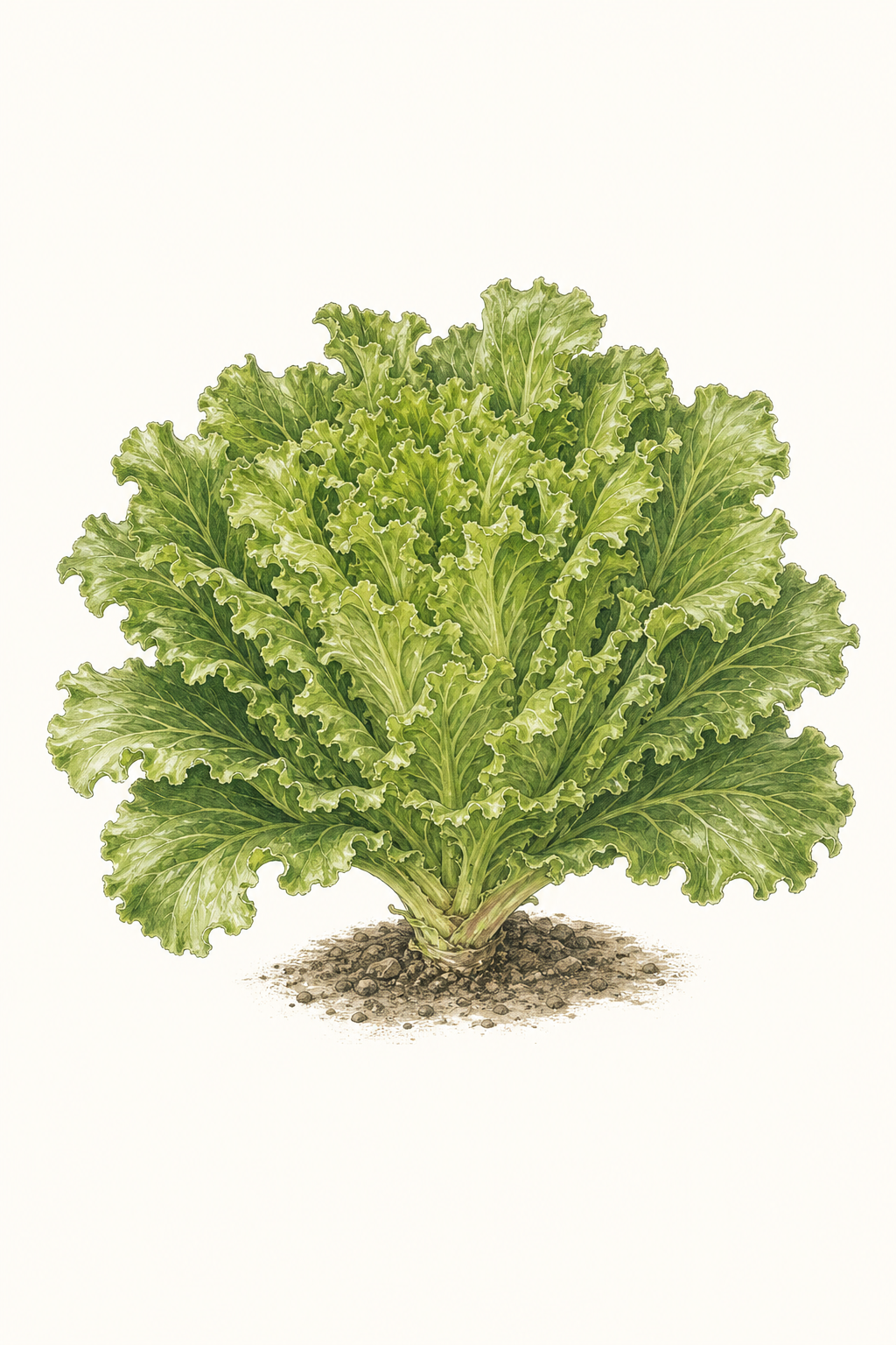 Botanical illustration of Olga
