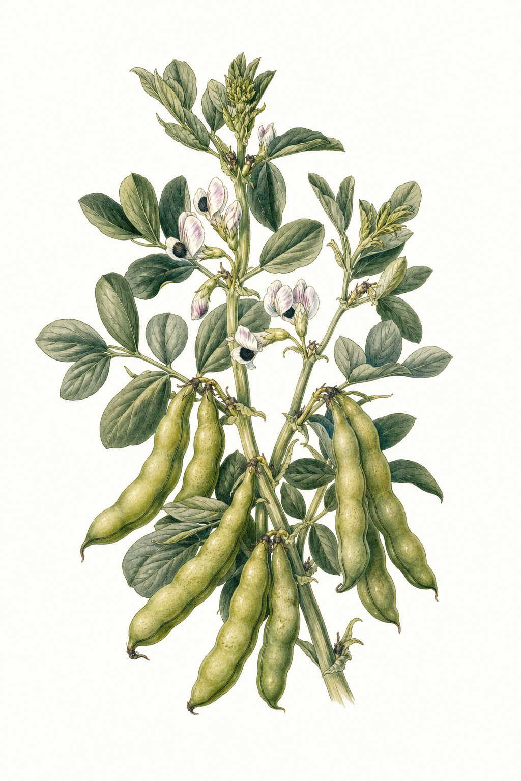 Botanical illustration of Aquadulce