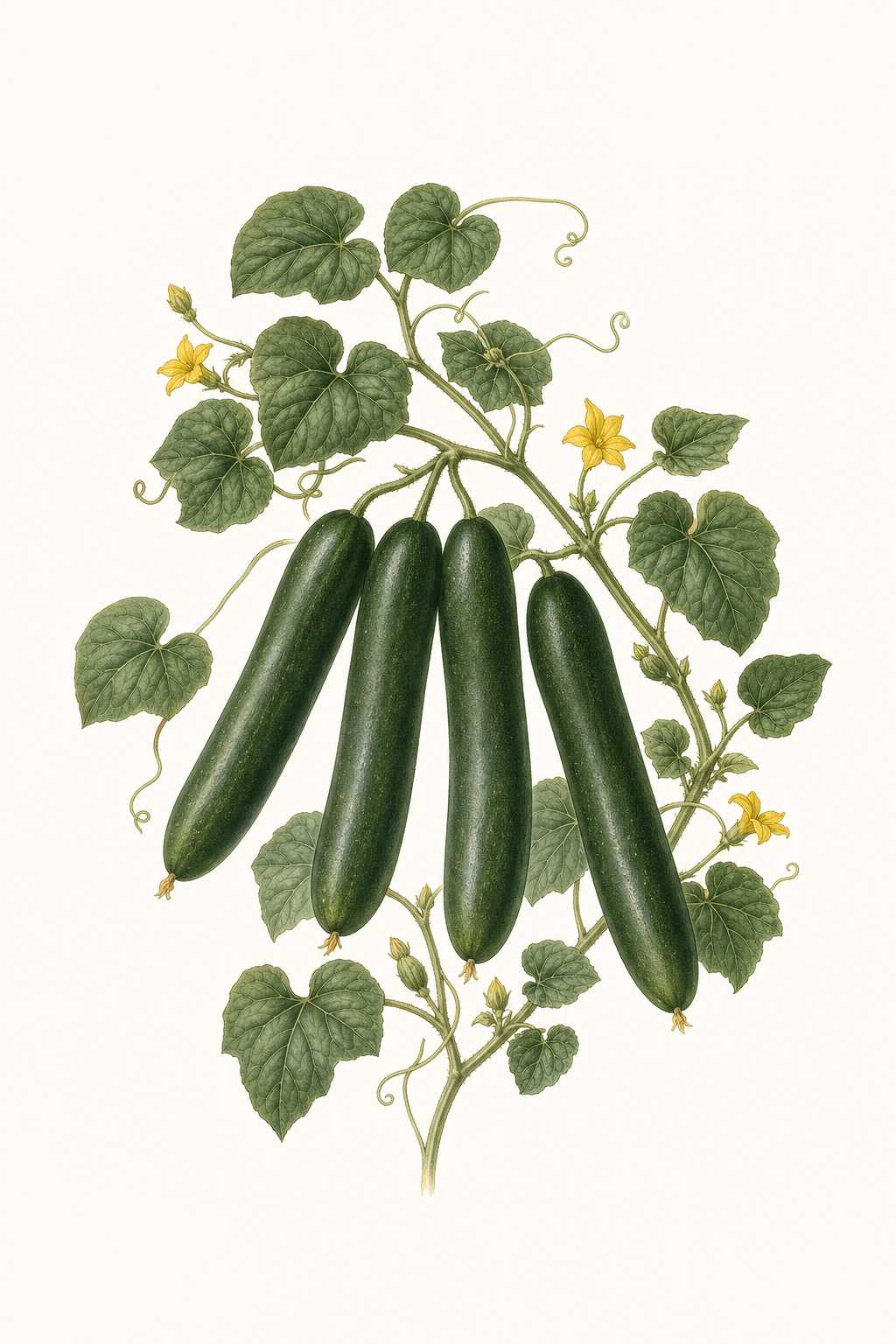 Botanical illustration of H-19 Little Leaf