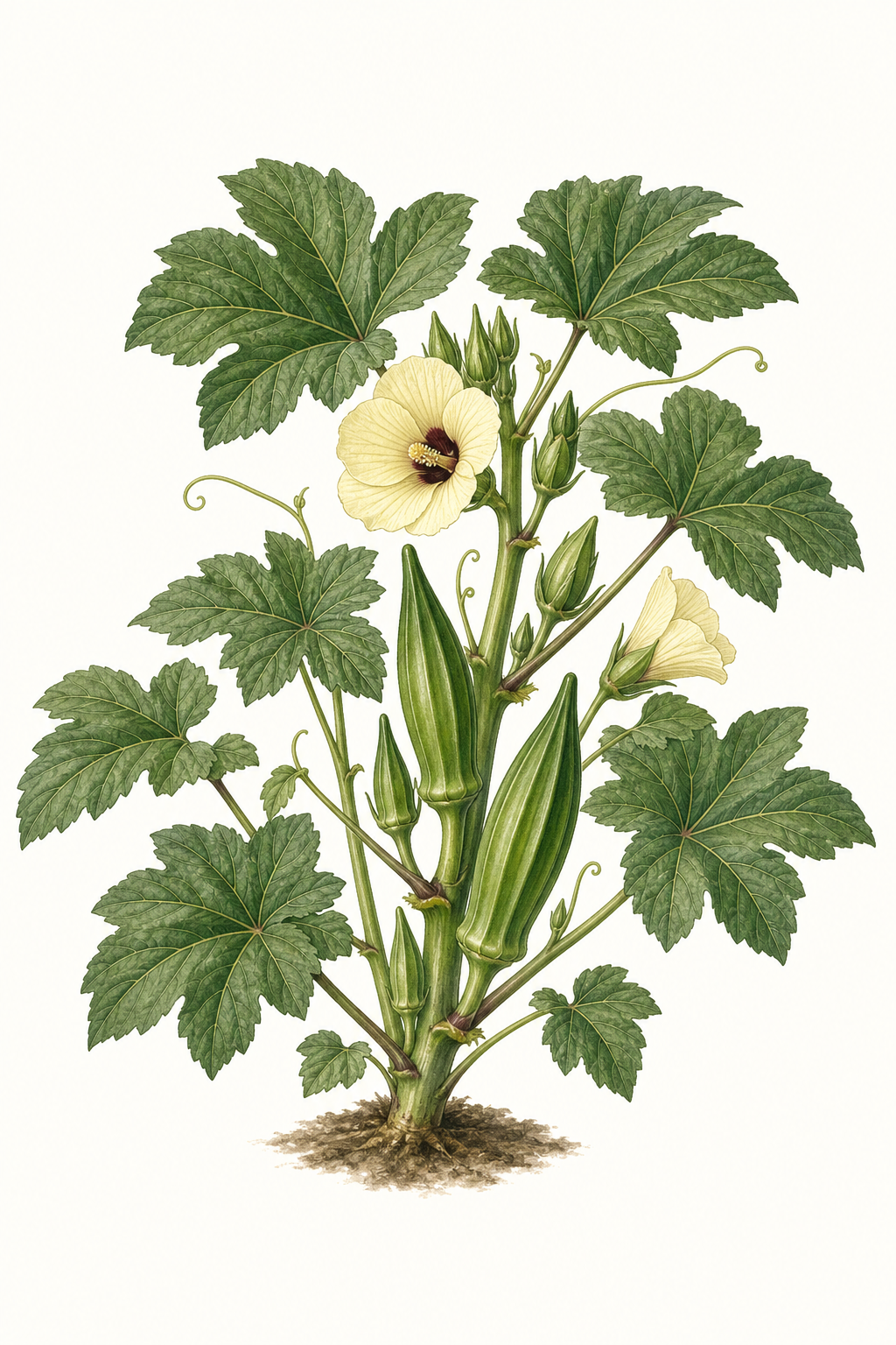 Botanical illustration of Yumbo