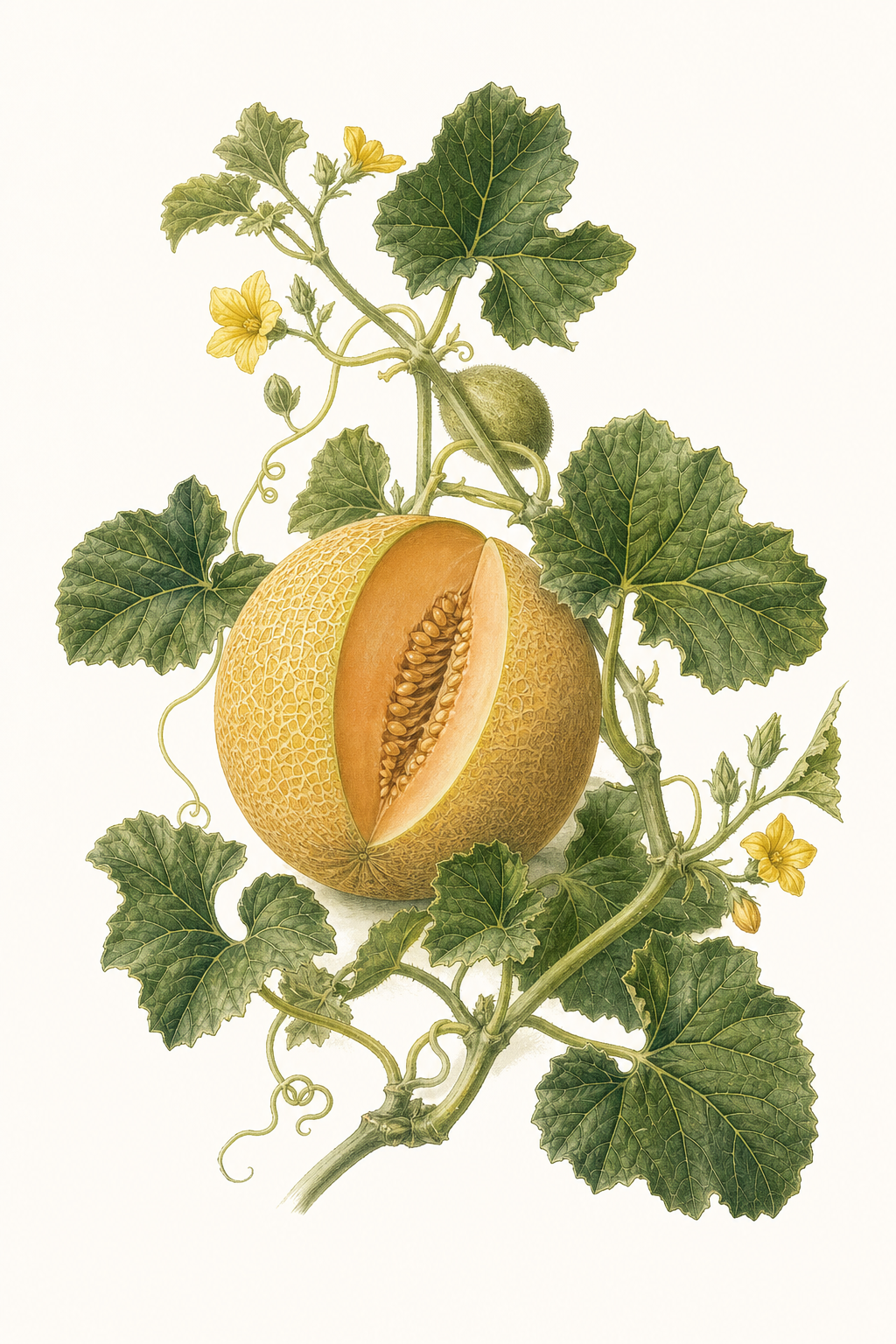 Botanical illustration of Eden's Gem