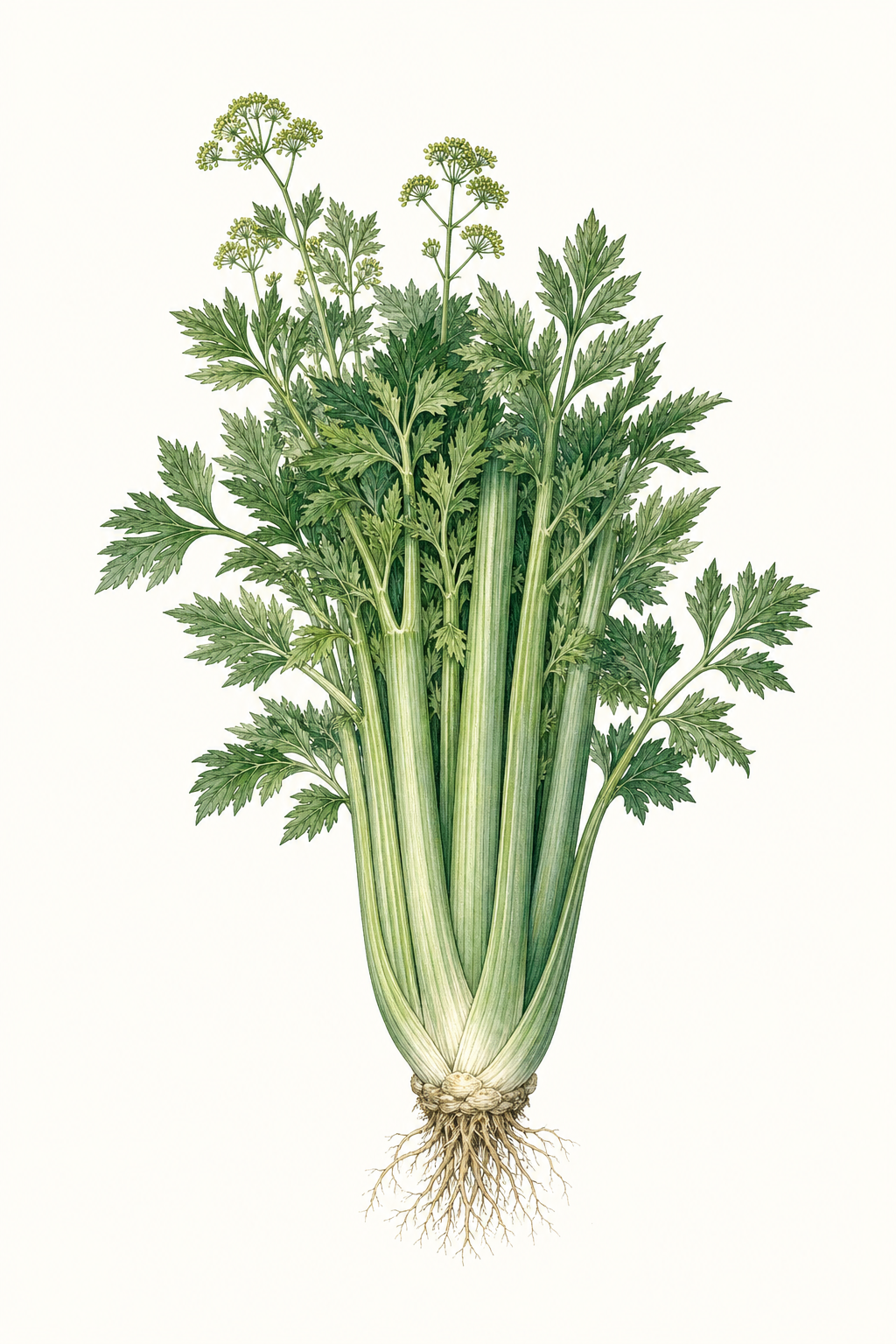 Botanical illustration of Mentor