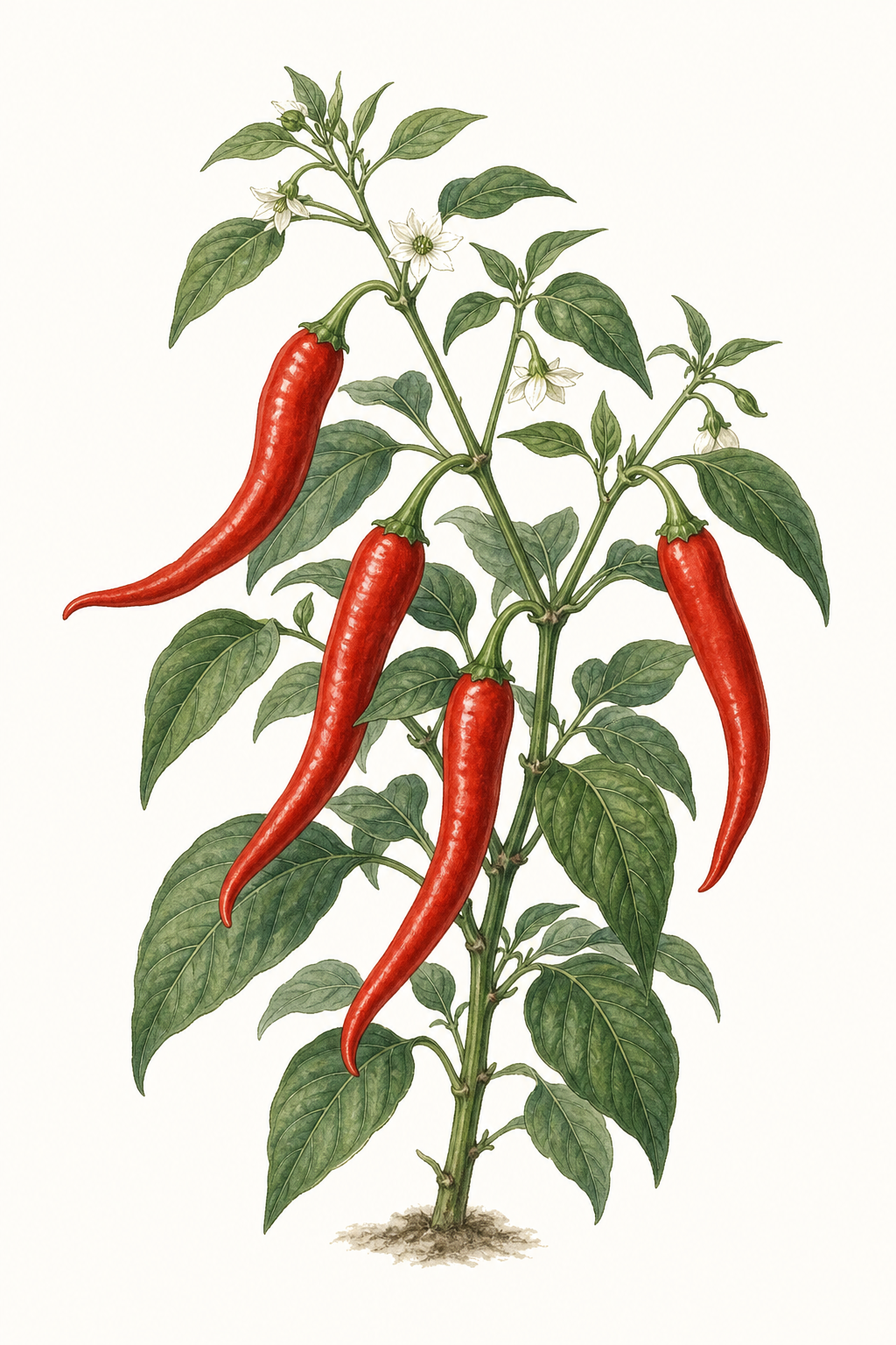 Botanical illustration of Tuscan