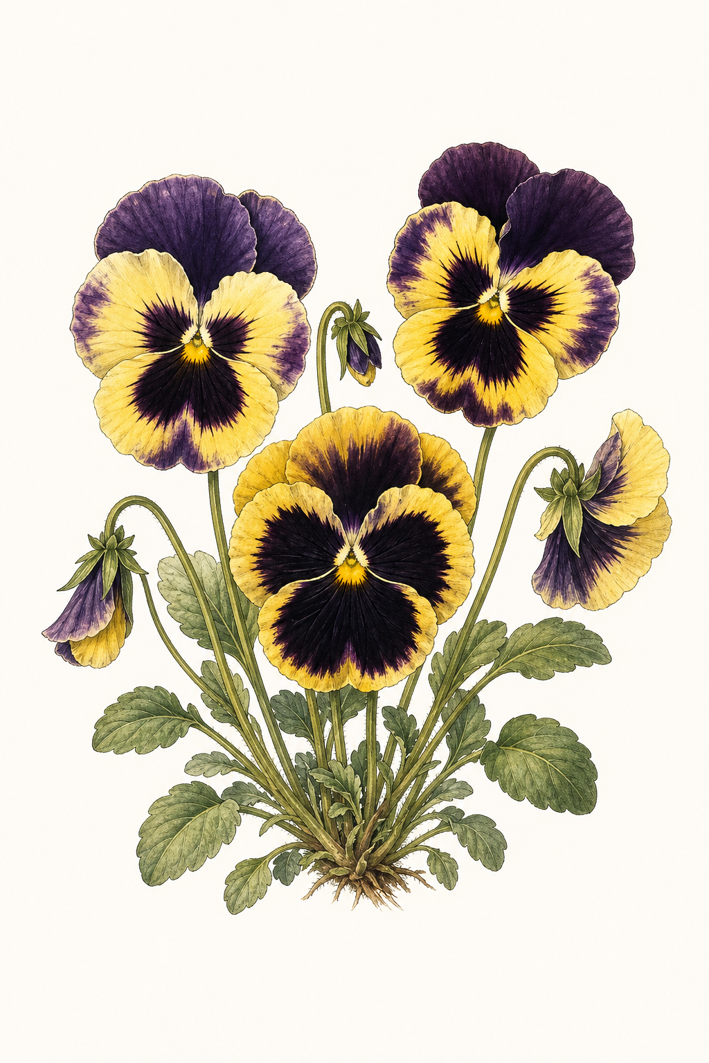Botanical illustration of Majestic Giant II