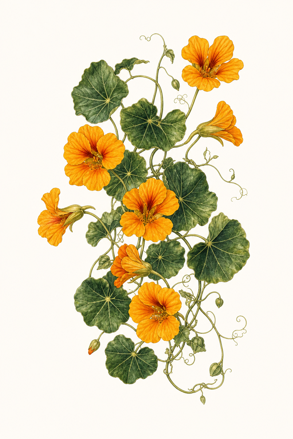 Botanical illustration of Empress Of India