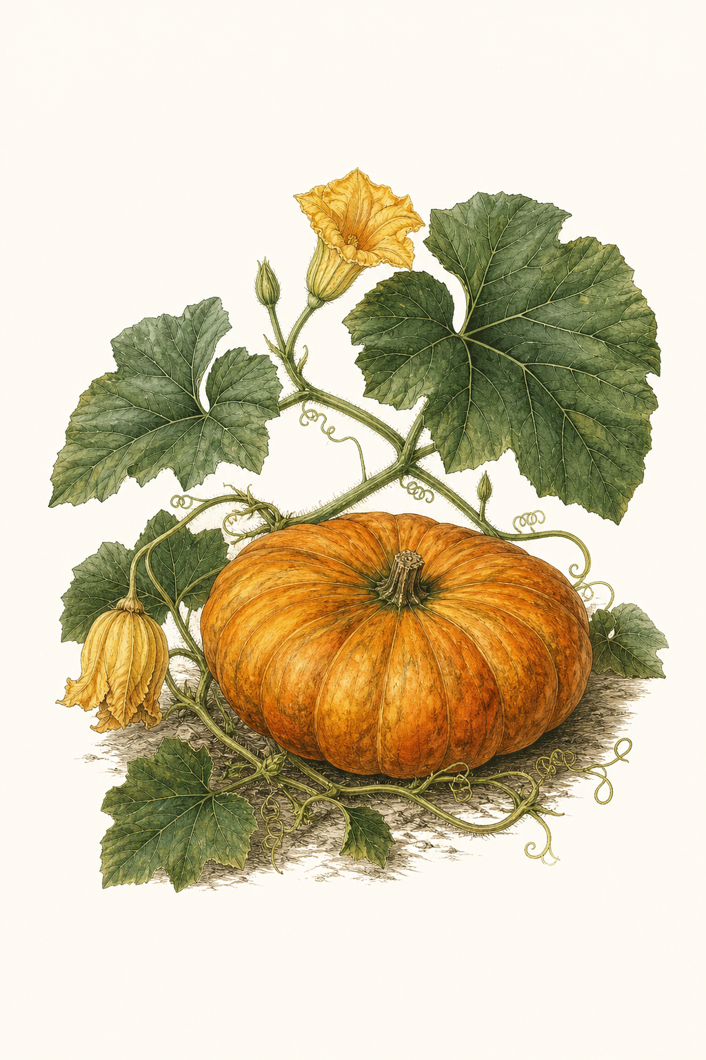 Botanical illustration of Connecticut Field