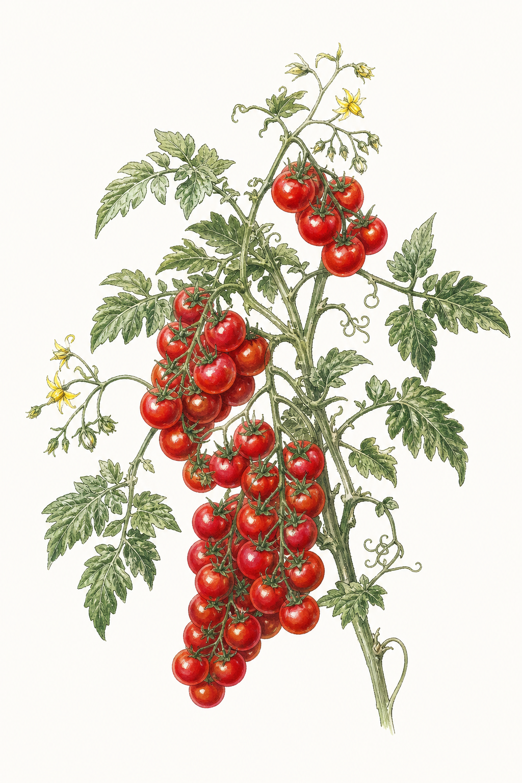 Botanical illustration of Sweet Treats