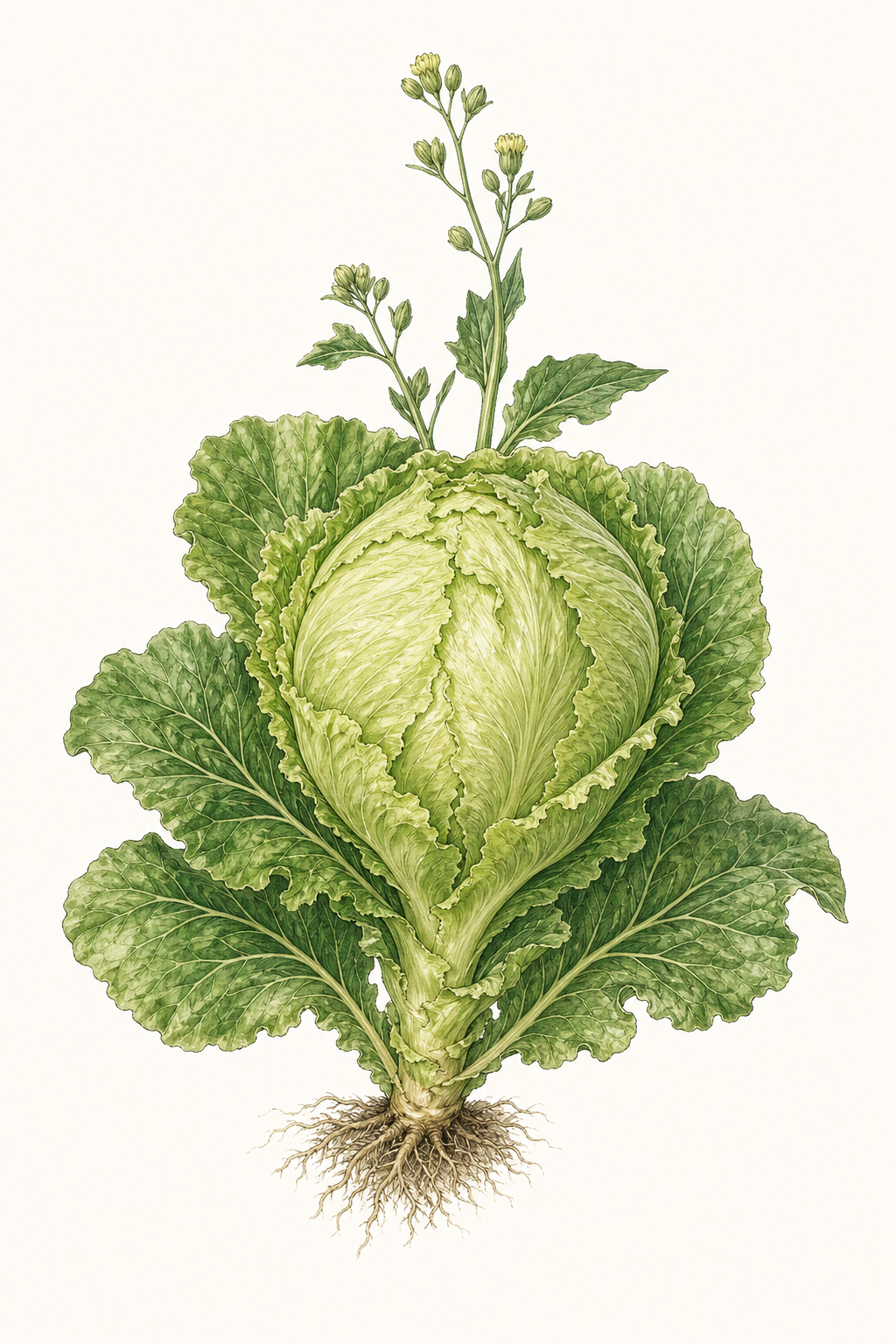 Botanical illustration of Iceberg
