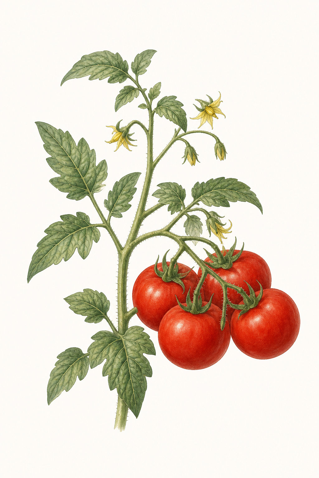 Botanical illustration of Principe Borghese