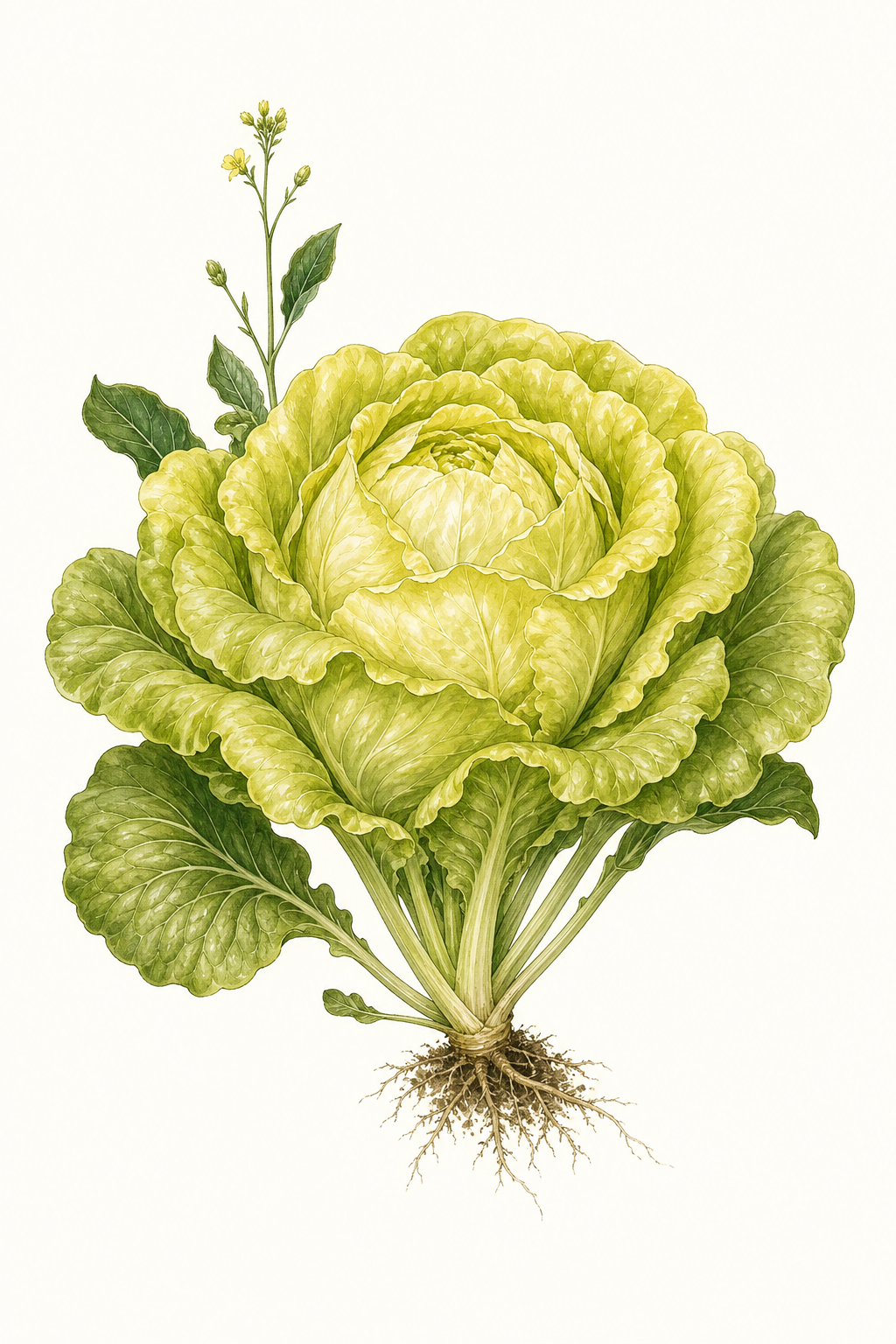 Botanical illustration of Rosaine