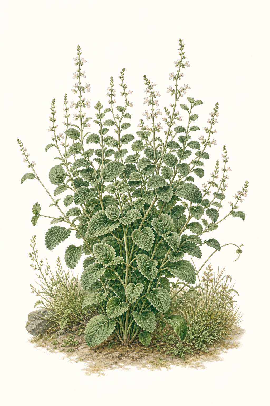 Botanical illustration of Kaliteri Oregano