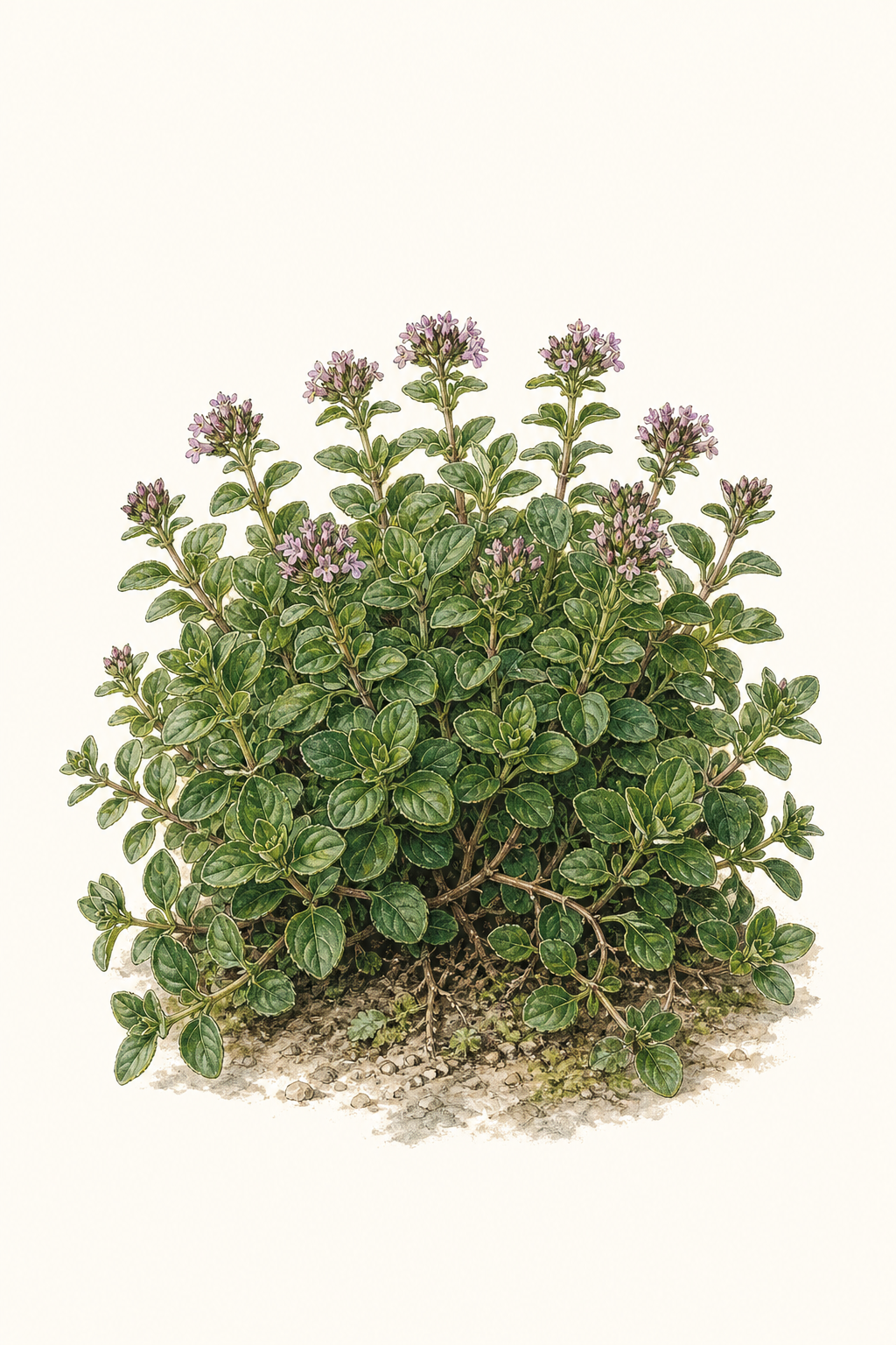 Botanical illustration of Compacta