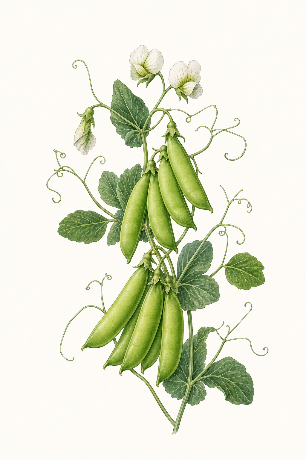 Botanical illustration of Sugar Daddy