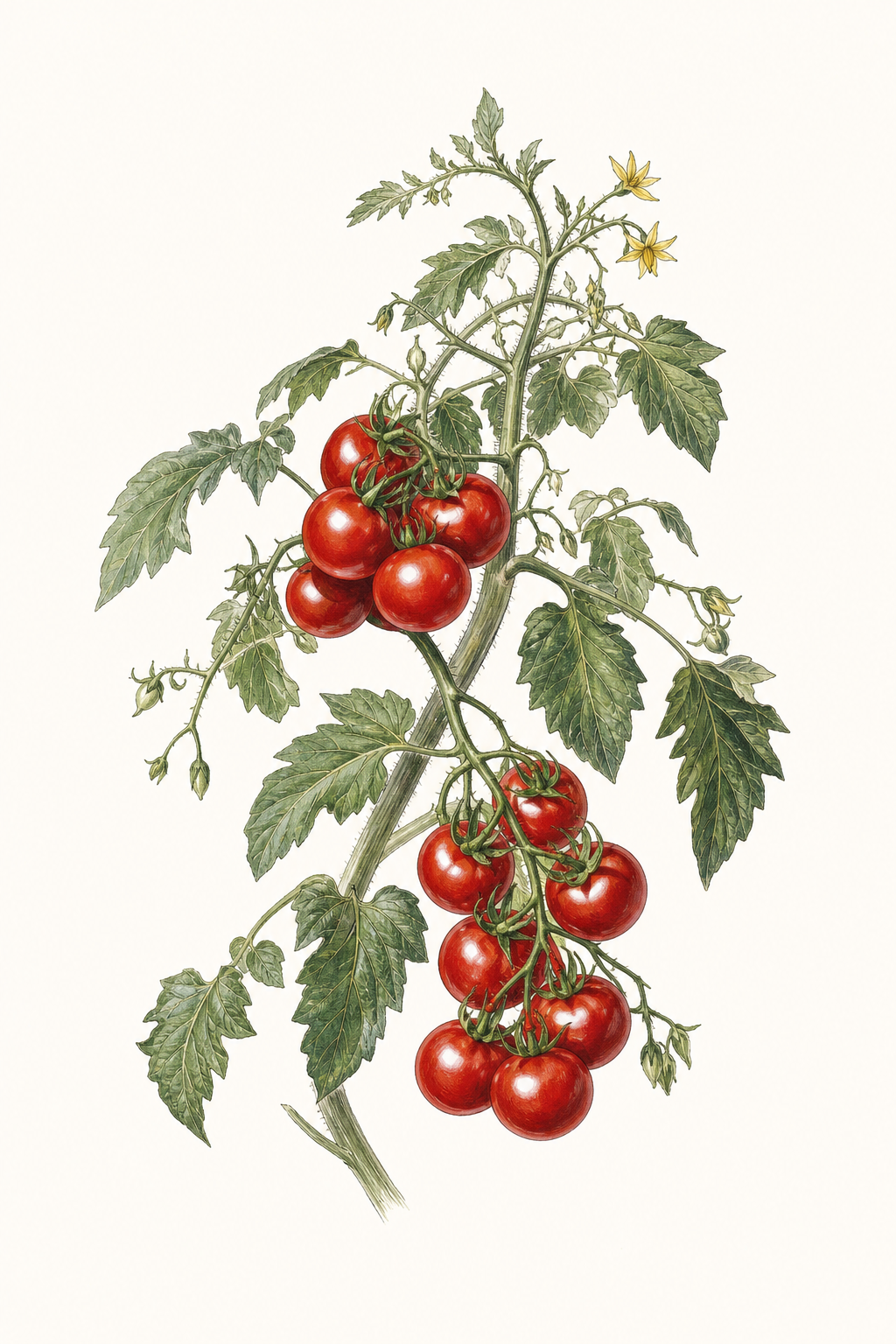 Botanical illustration of Carbon Copy