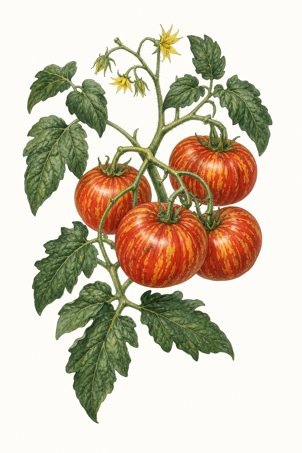 Botanical illustration of Tigerella