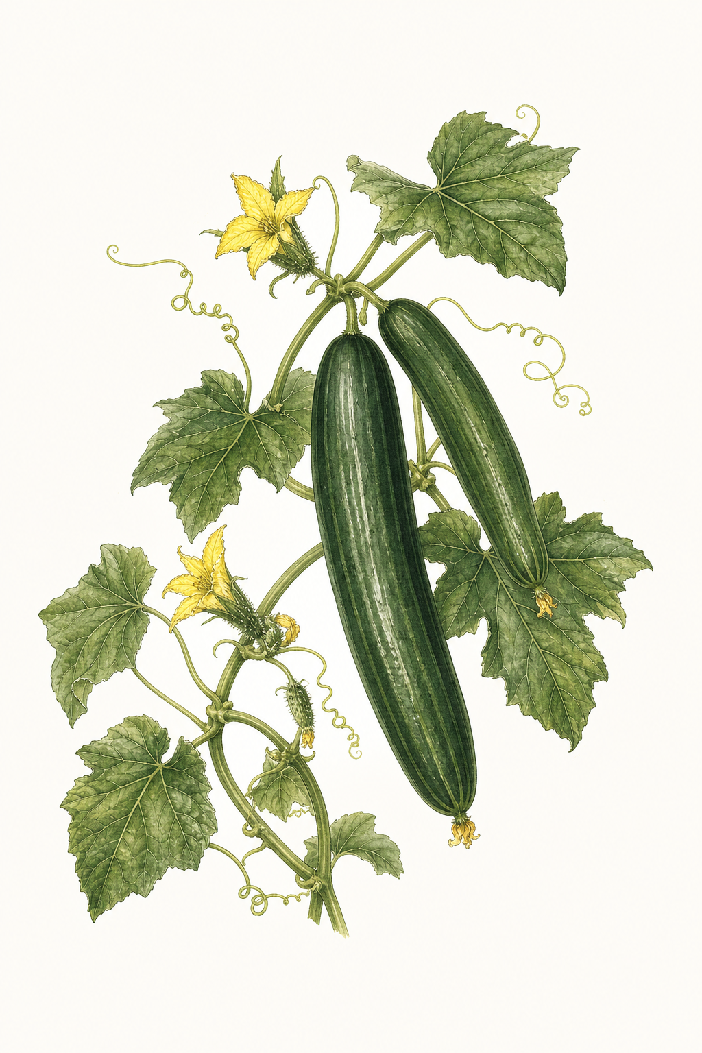 Botanical illustration of Beit Alpha