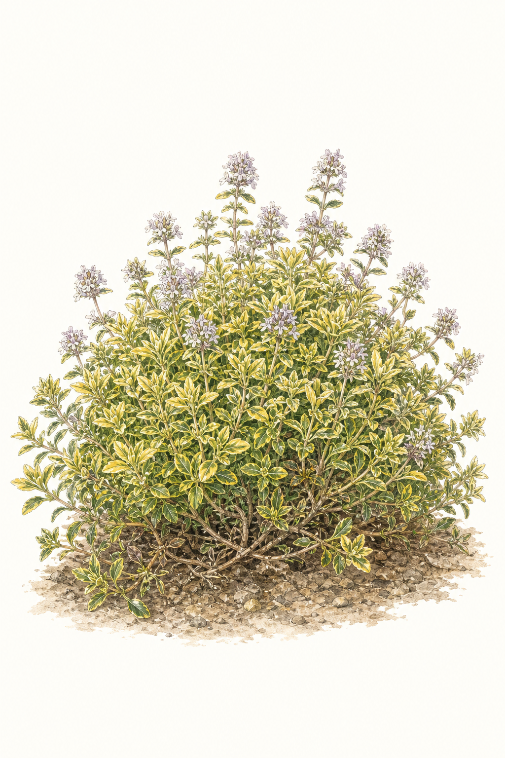 Botanical illustration of Archers Gold