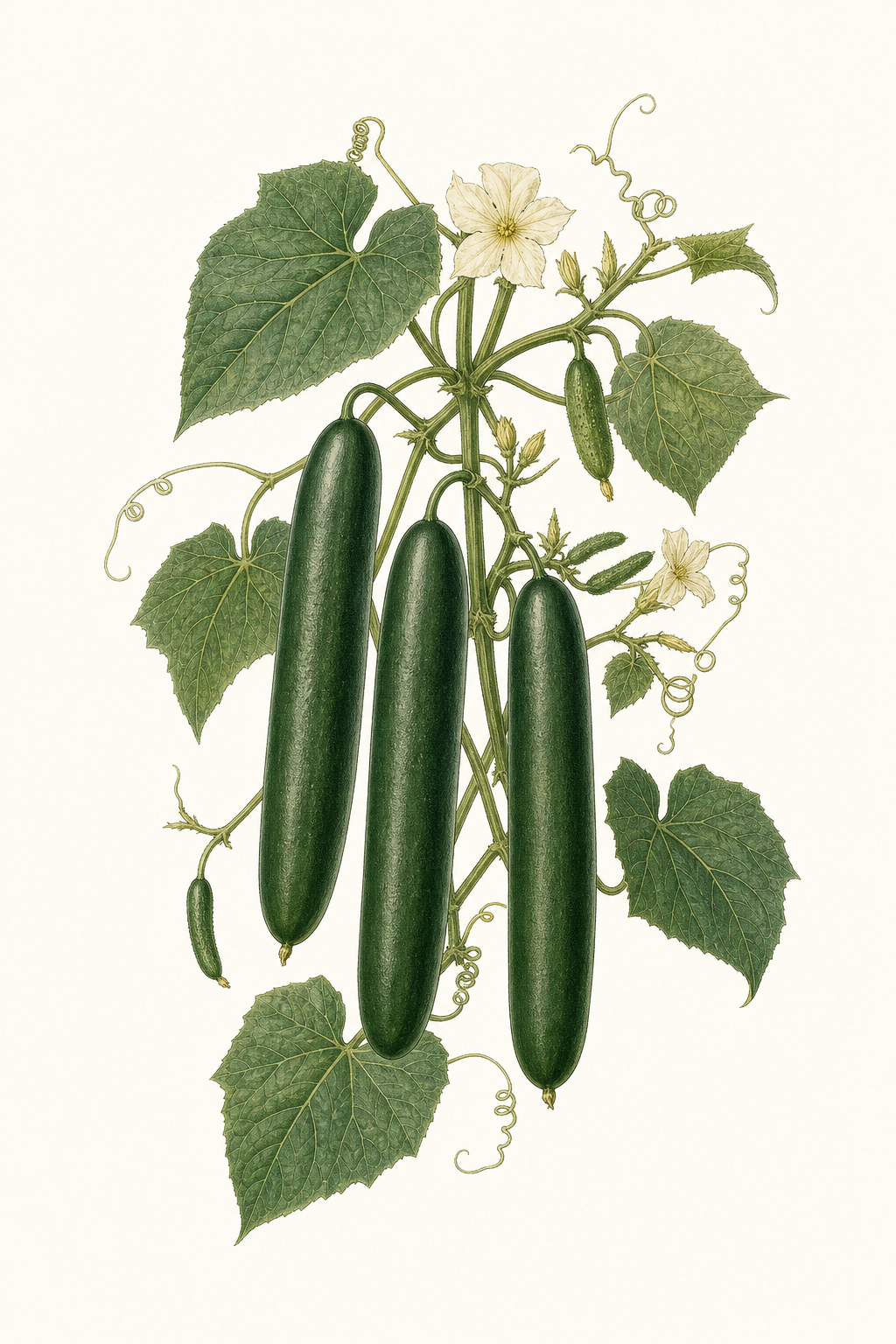 Botanical illustration of Excelsior