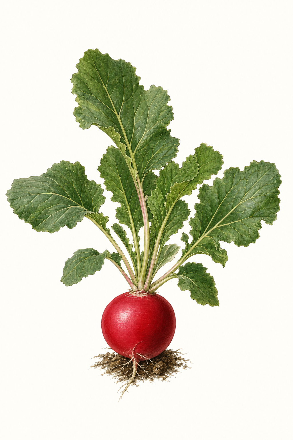 Botanical illustration of Red Globe