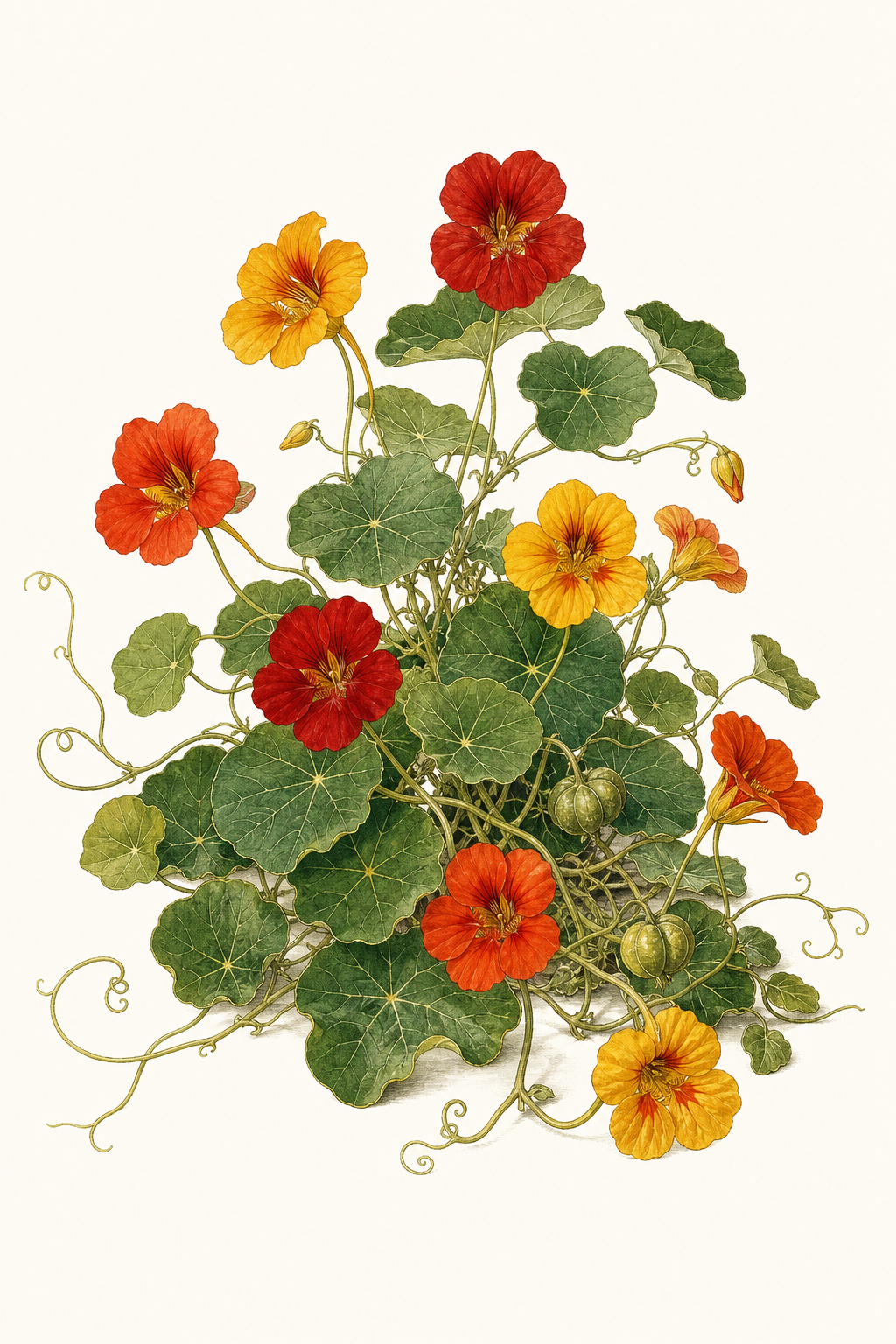 Botanical illustration of Jewel Mix