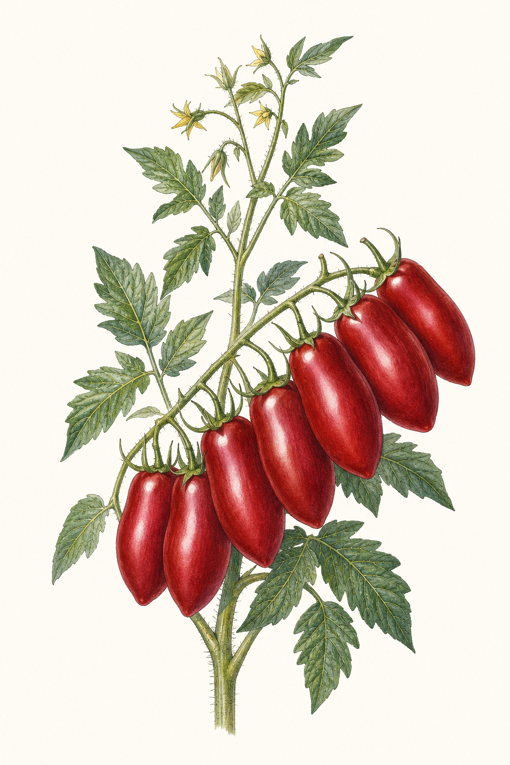 Botanical illustration of Monica