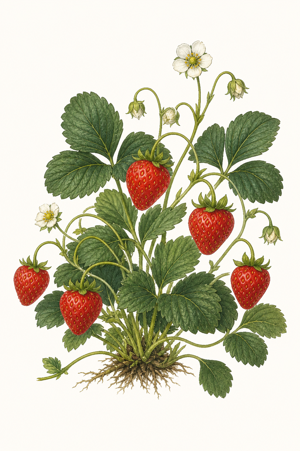 Botanical illustration of Albion