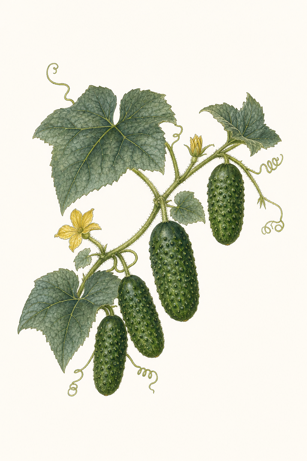 Botanical illustration of Sumter