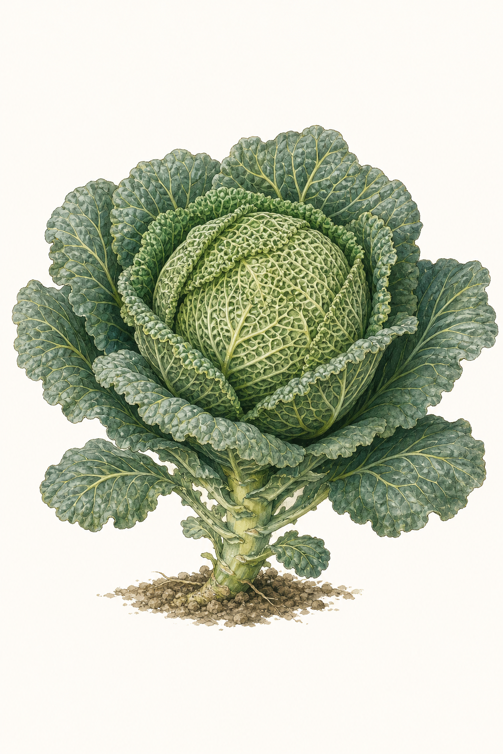 Botanical illustration of Savoy Express
