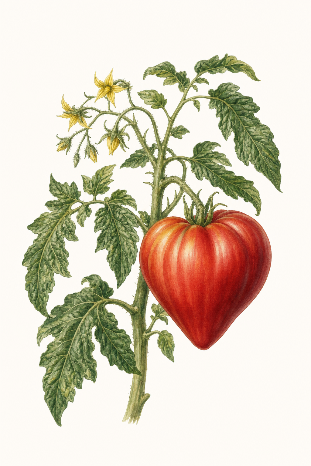 Botanical illustration of Oxheart