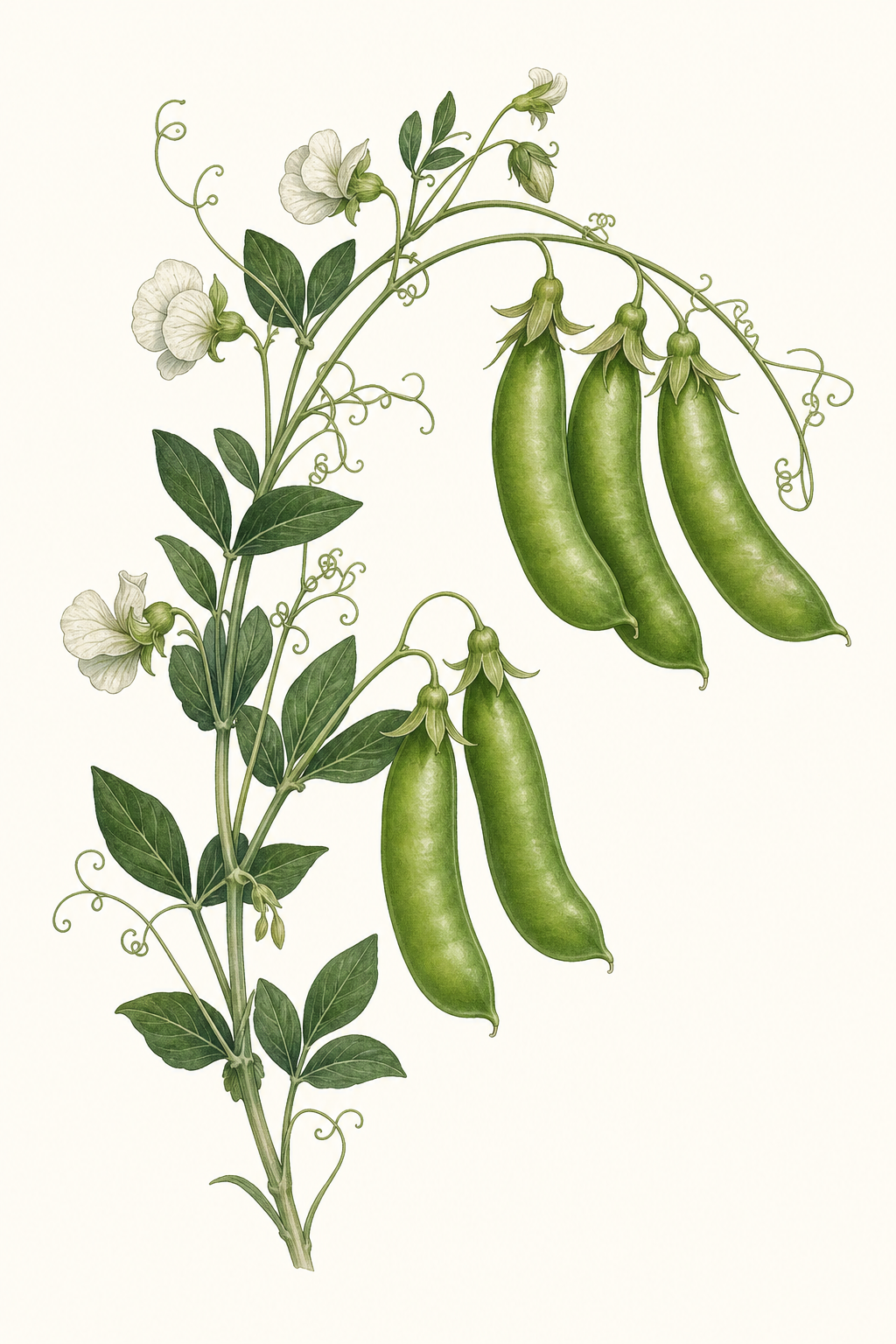 Botanical illustration of Amish Snap
