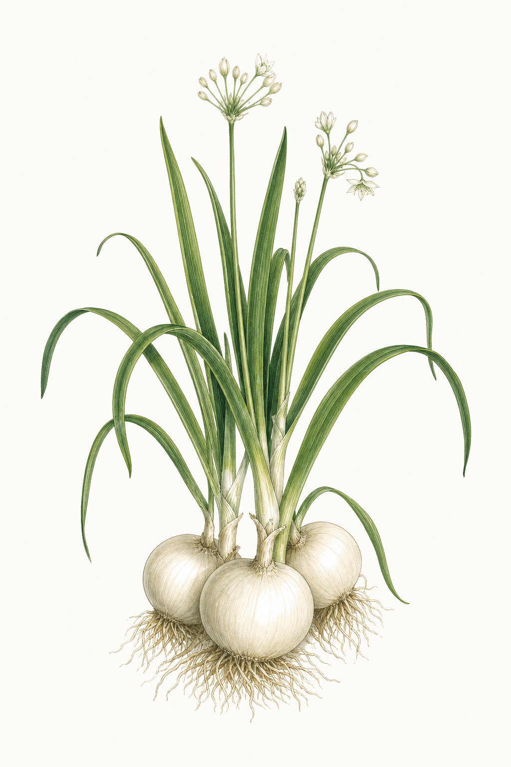 Botanical illustration of Early White Grano