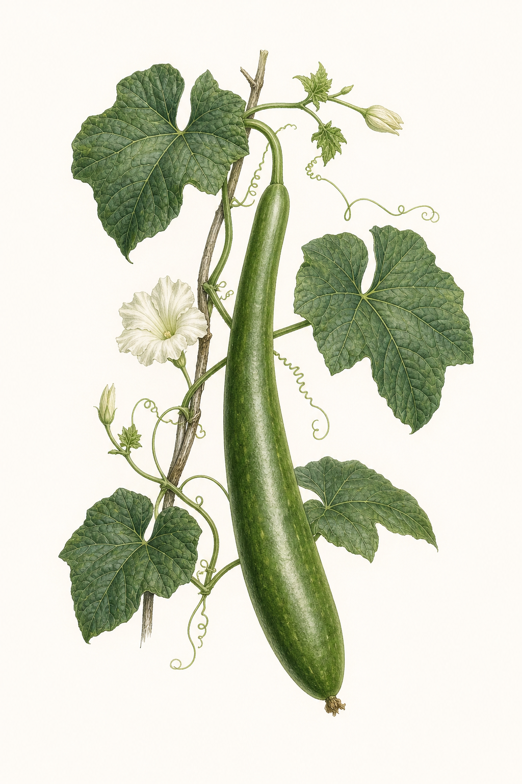 Botanical illustration of Longissima
